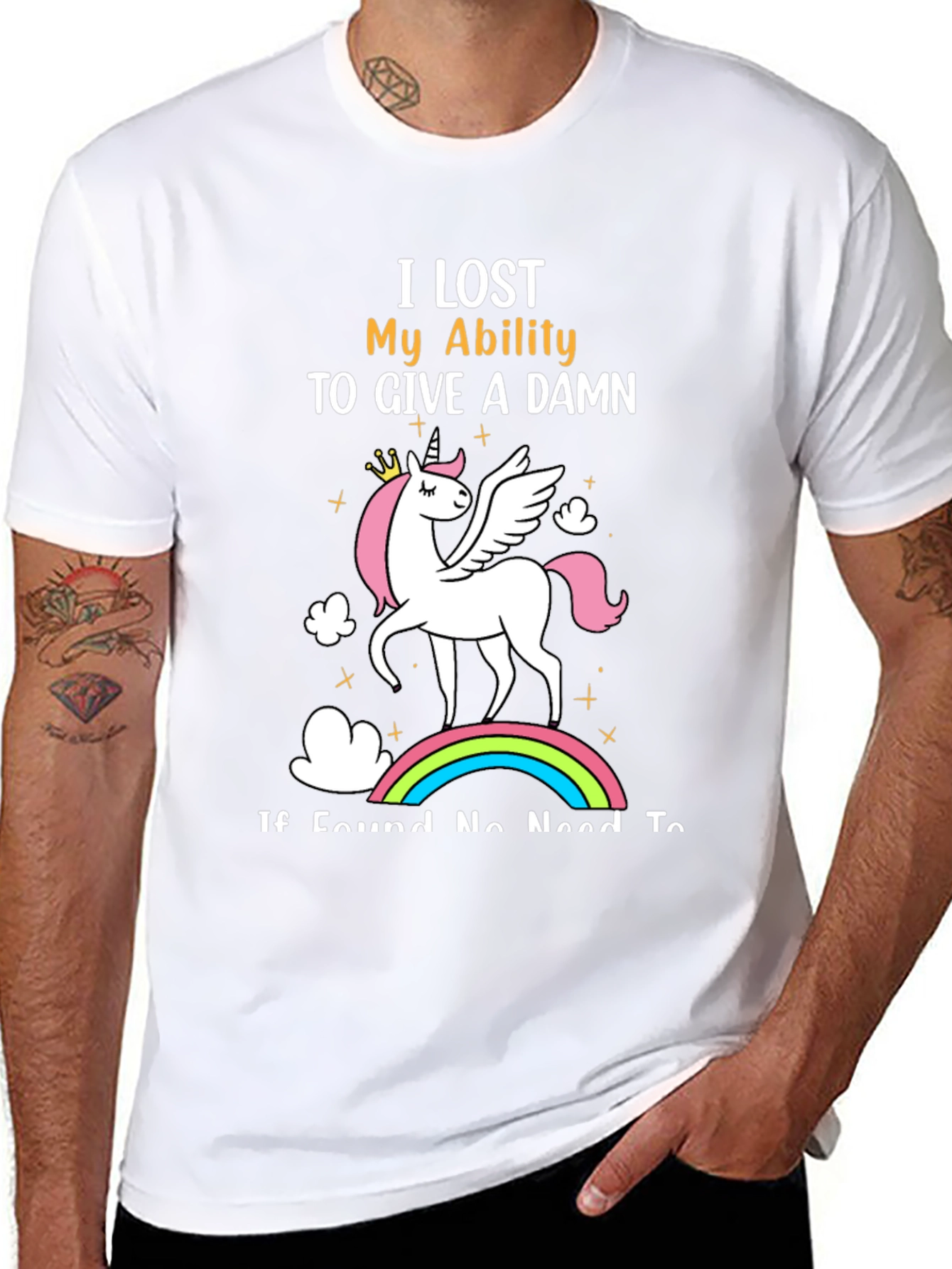 Lost Ability Unicorn Graphic Tee