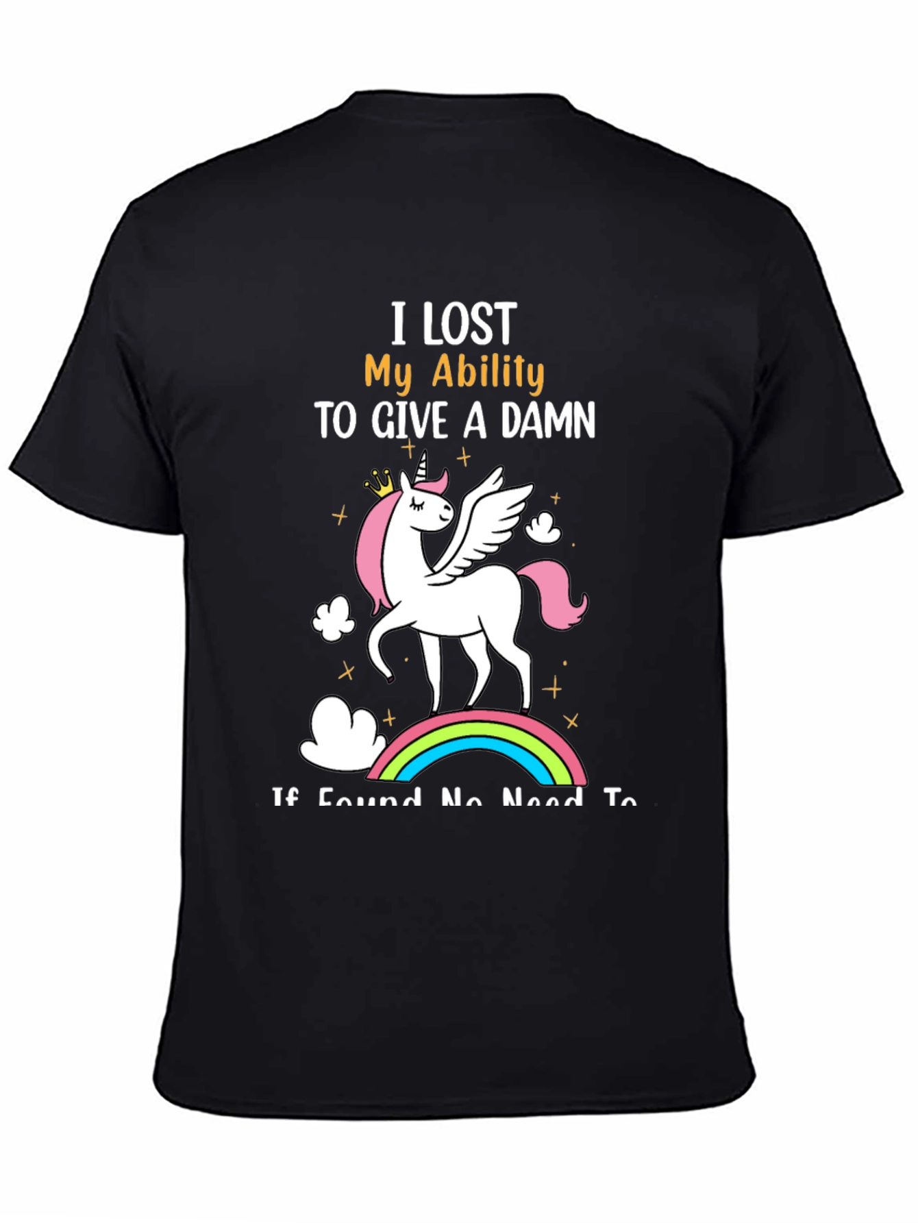 Lost Ability Unicorn Graphic Tee