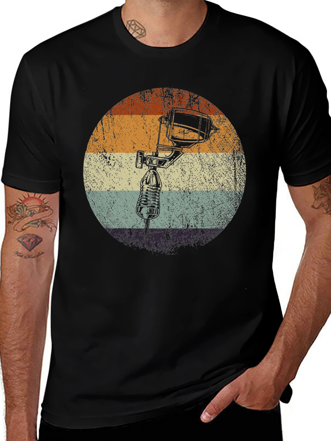 Retro Airbrush T-Shirt - Painters Tee