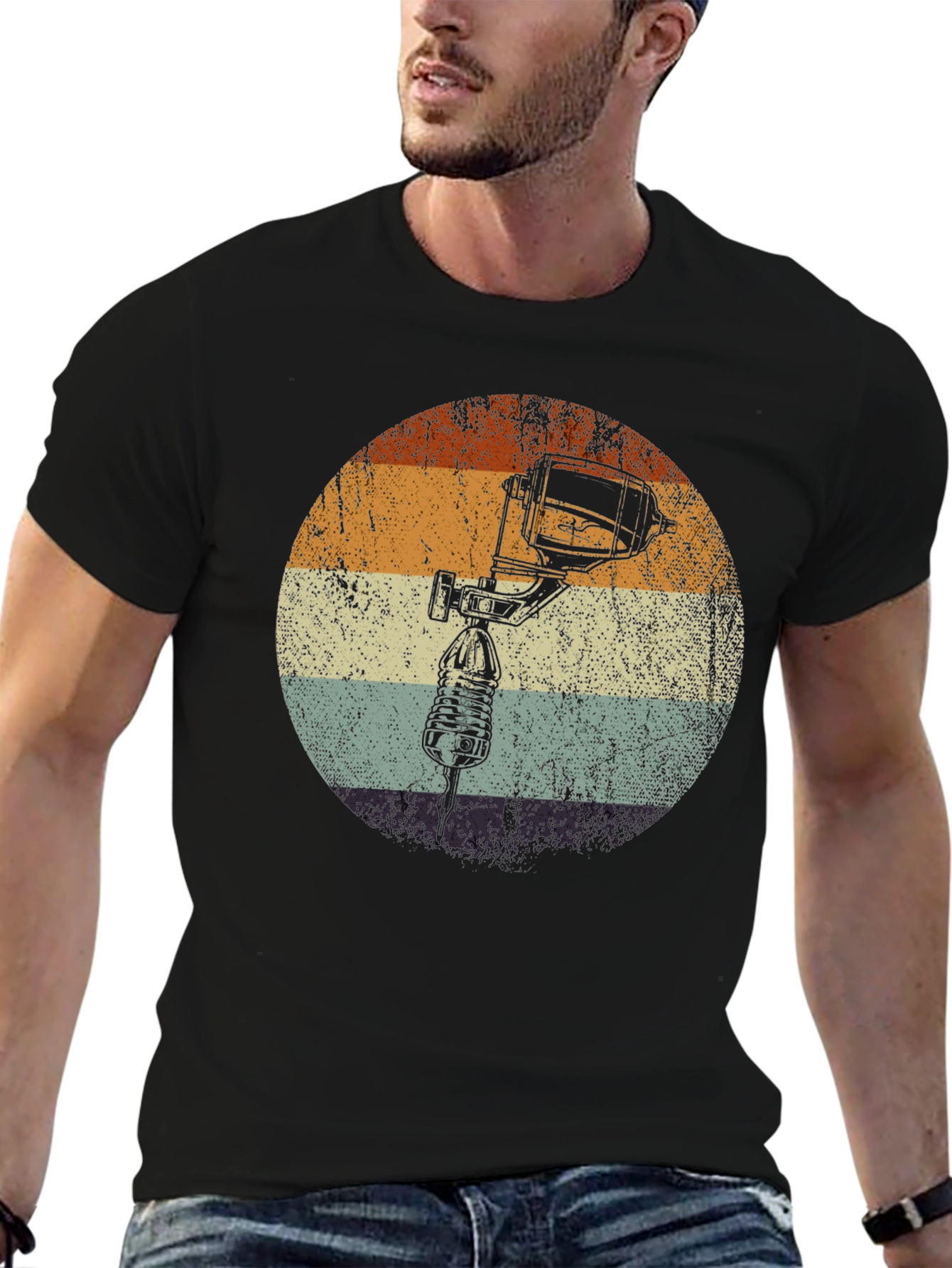 Retro Airbrush T-Shirt - Painters Tee