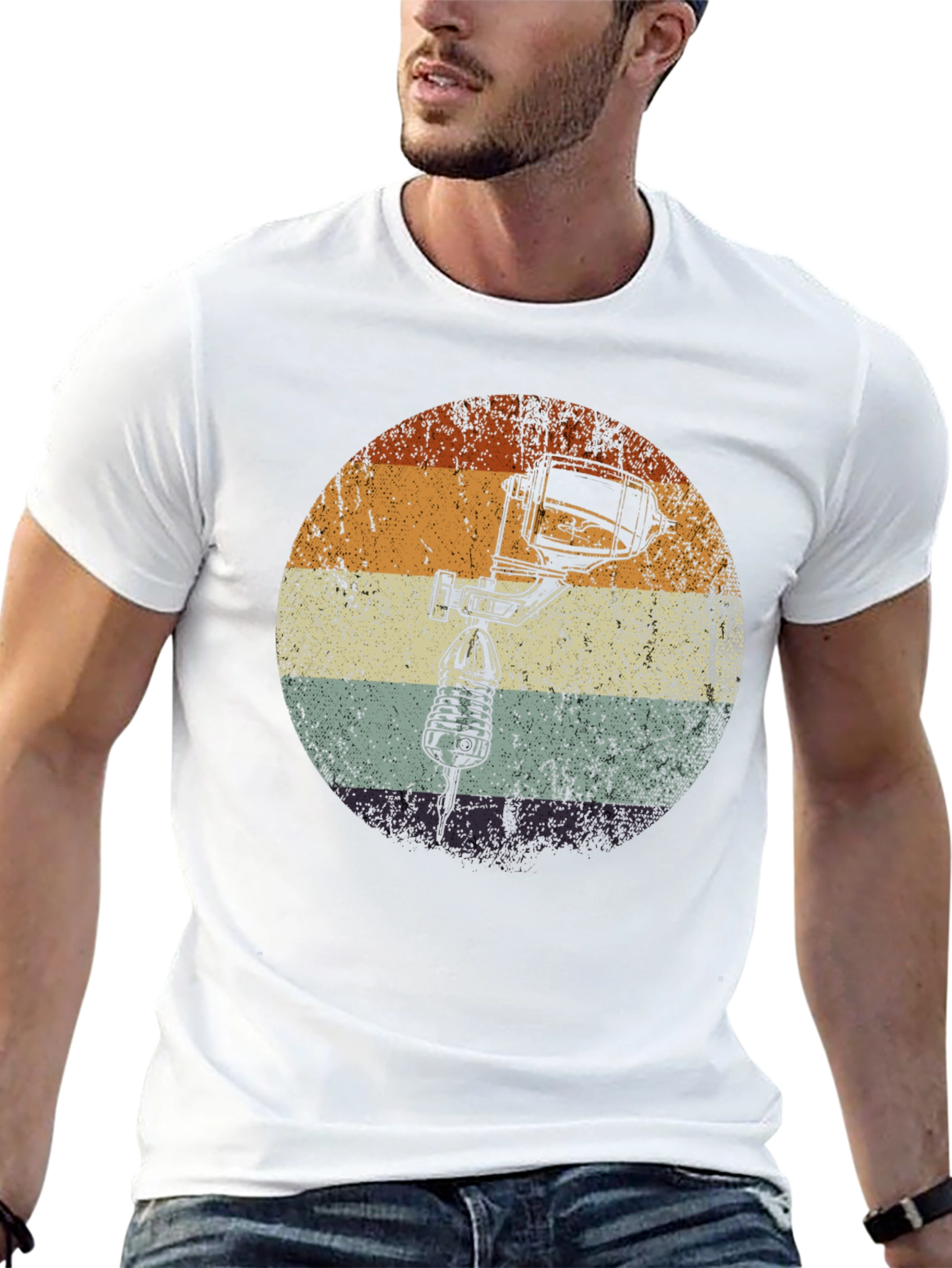 Retro Airbrush T-Shirt - Painters Tee