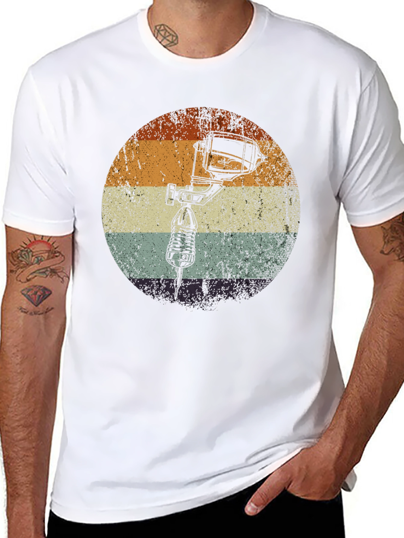 Retro Airbrush T-Shirt - Painters Tee