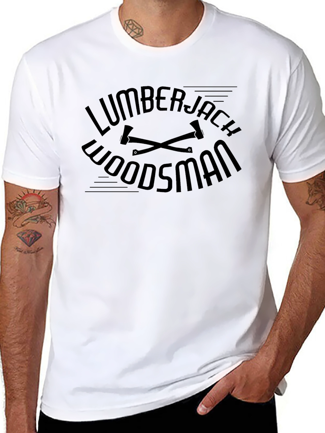 Lumberjack Woodsman Graphic T-Shirt