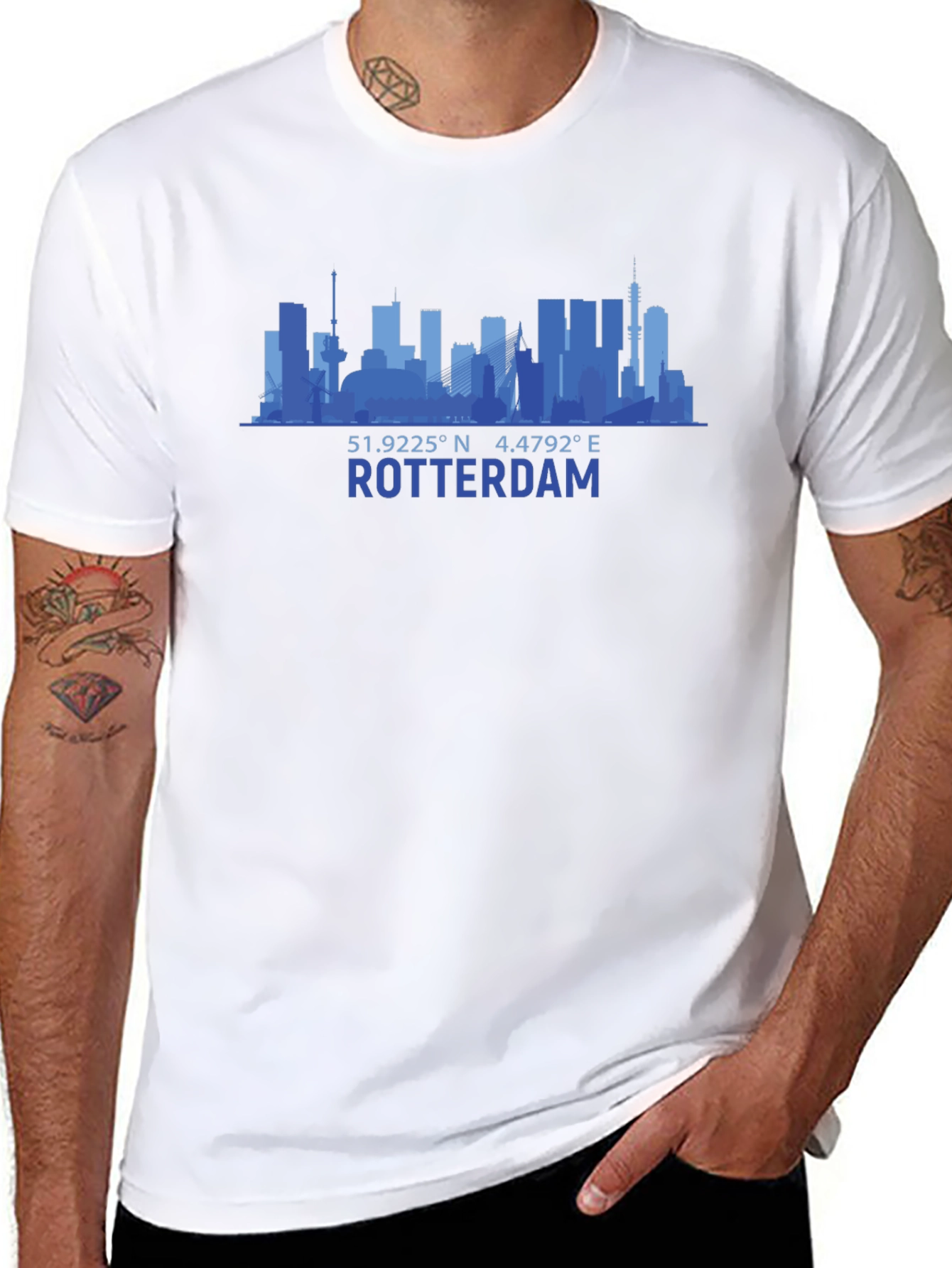Rotterdam Skyline T-Shirt