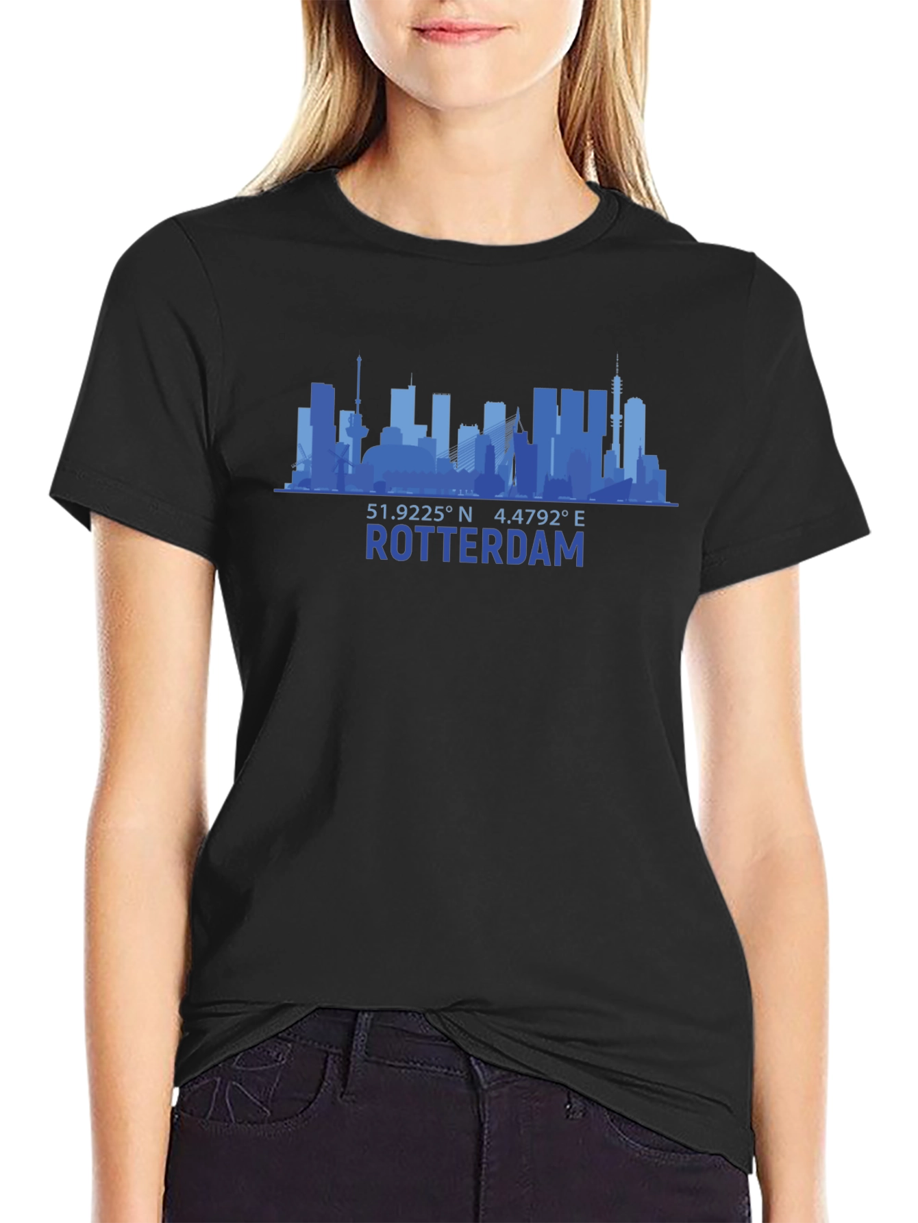 Rotterdam Skyline T-Shirt