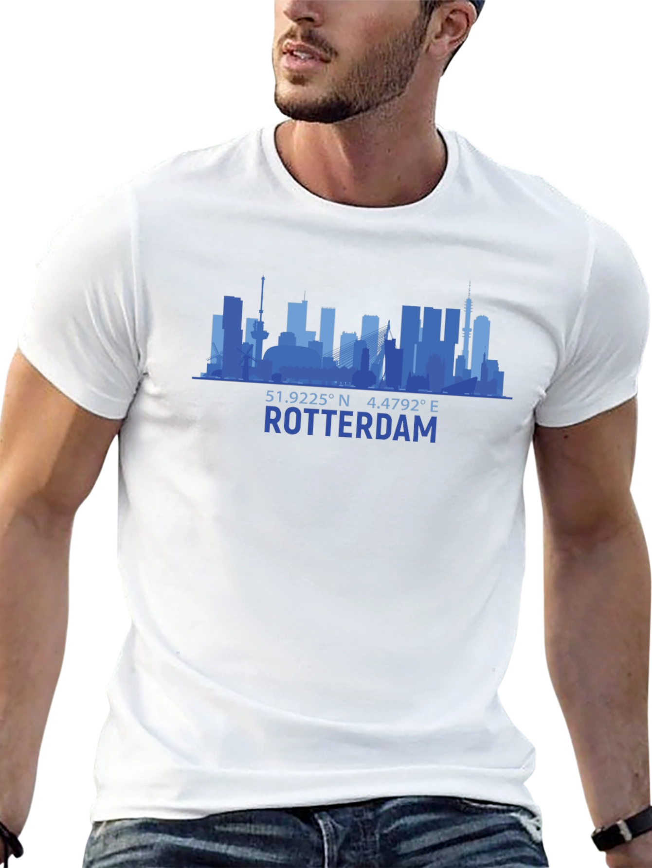 Rotterdam Skyline T-Shirt