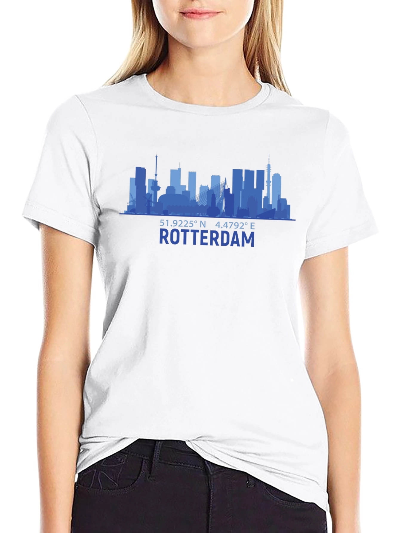 Rotterdam Skyline T-Shirt