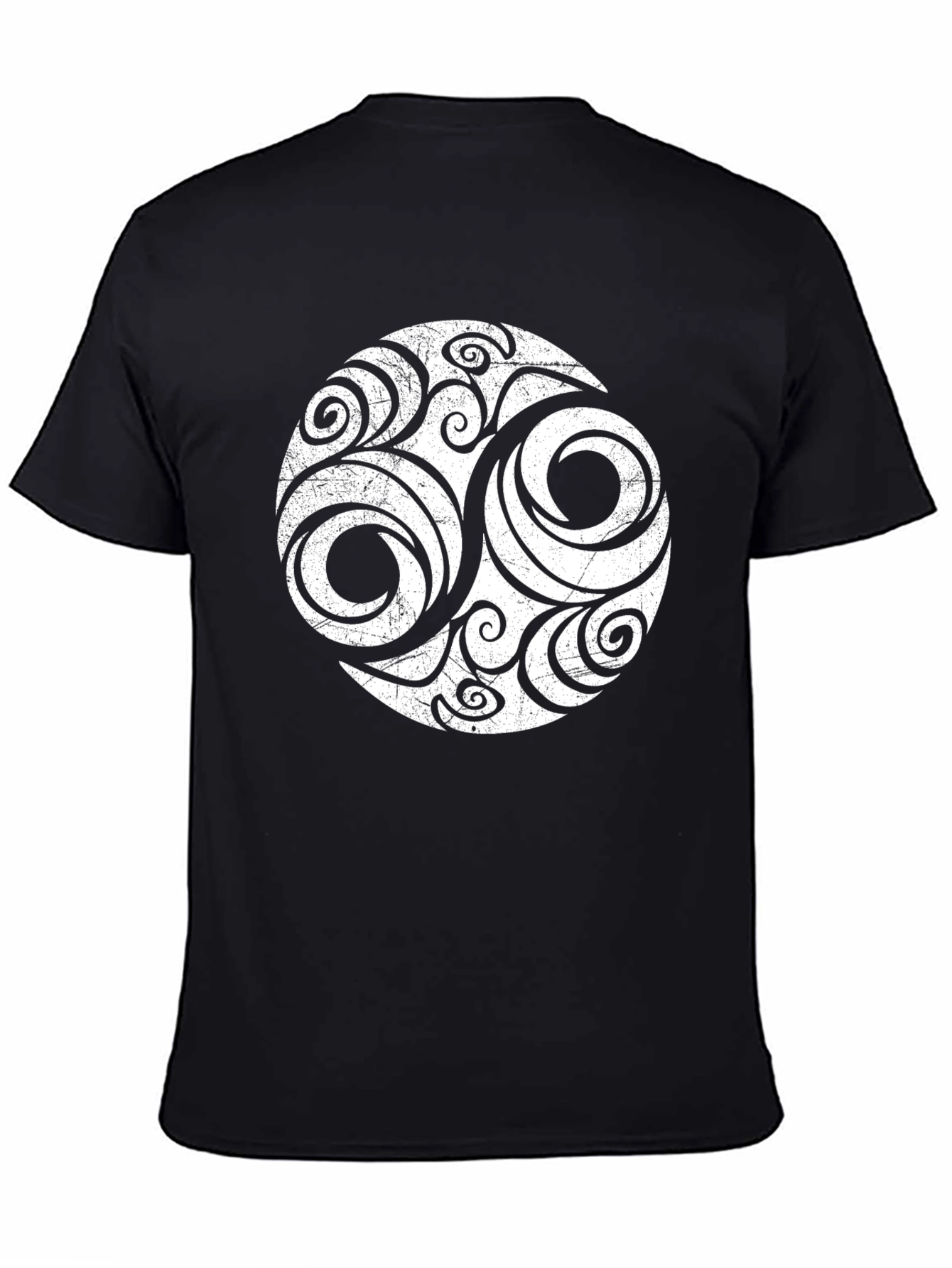 Celtic Triskelion T-Shirt - Black