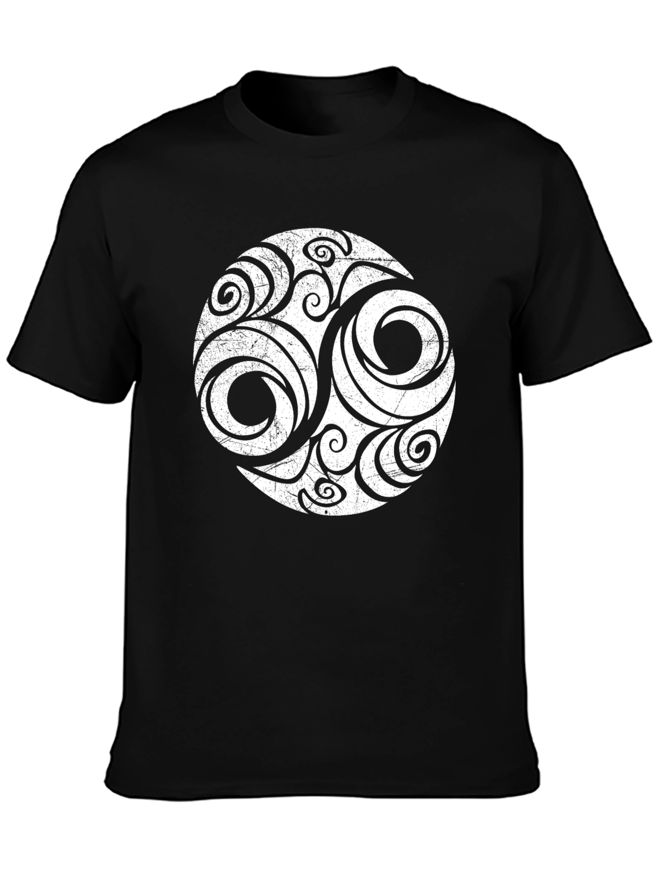Celtic Triskelion T-Shirt - Black
