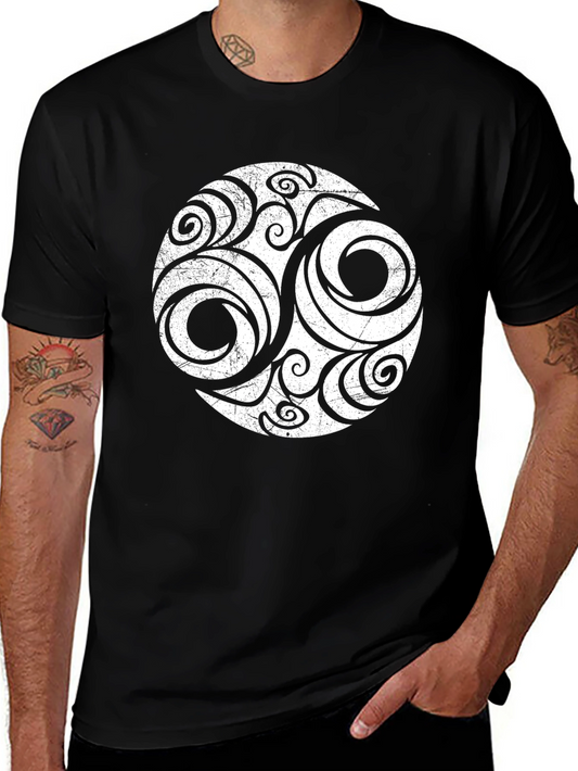 Celtic Triskelion T-Shirt - Black