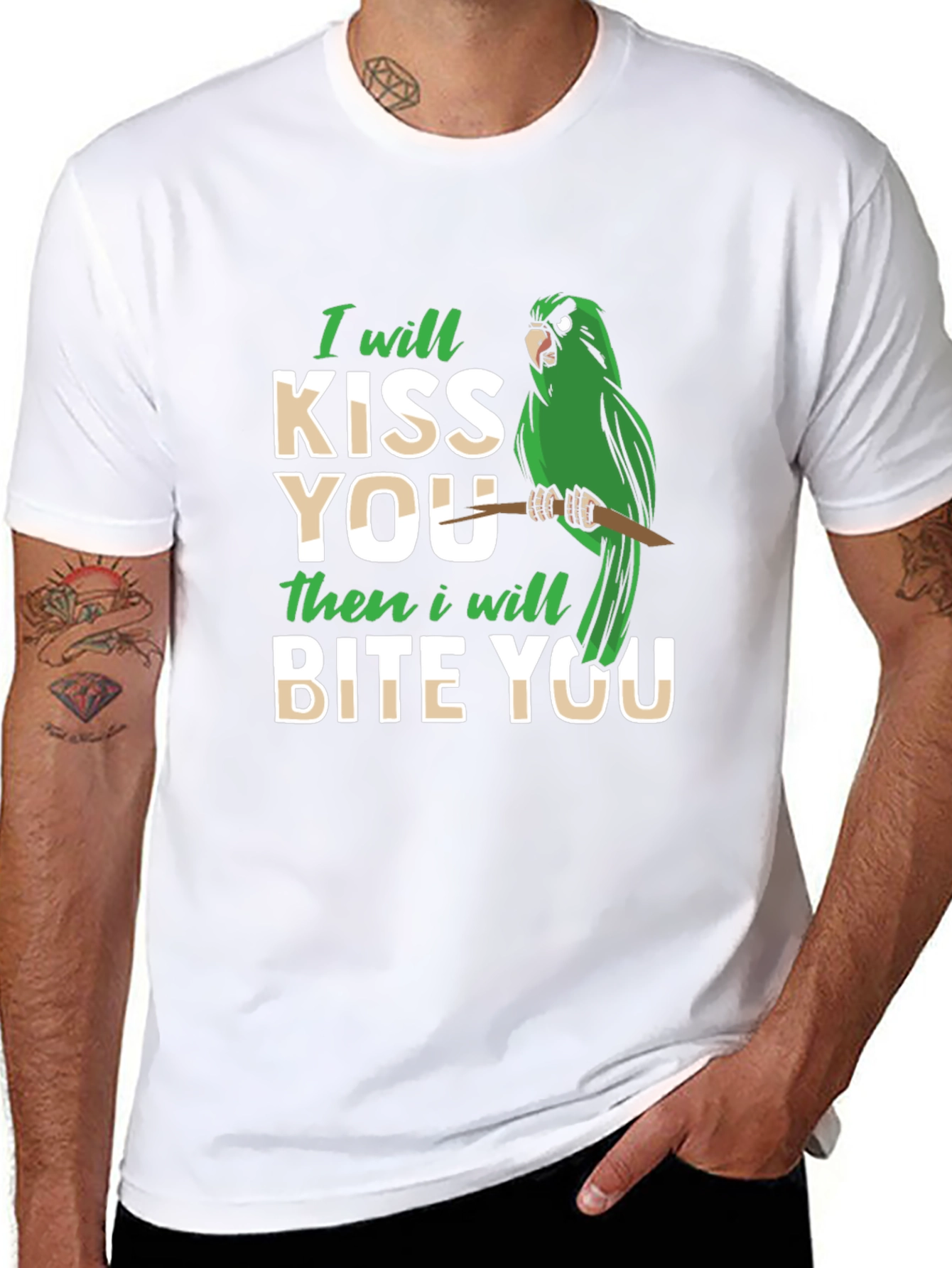 I Will Kiss You Then Bite You T-Shirt