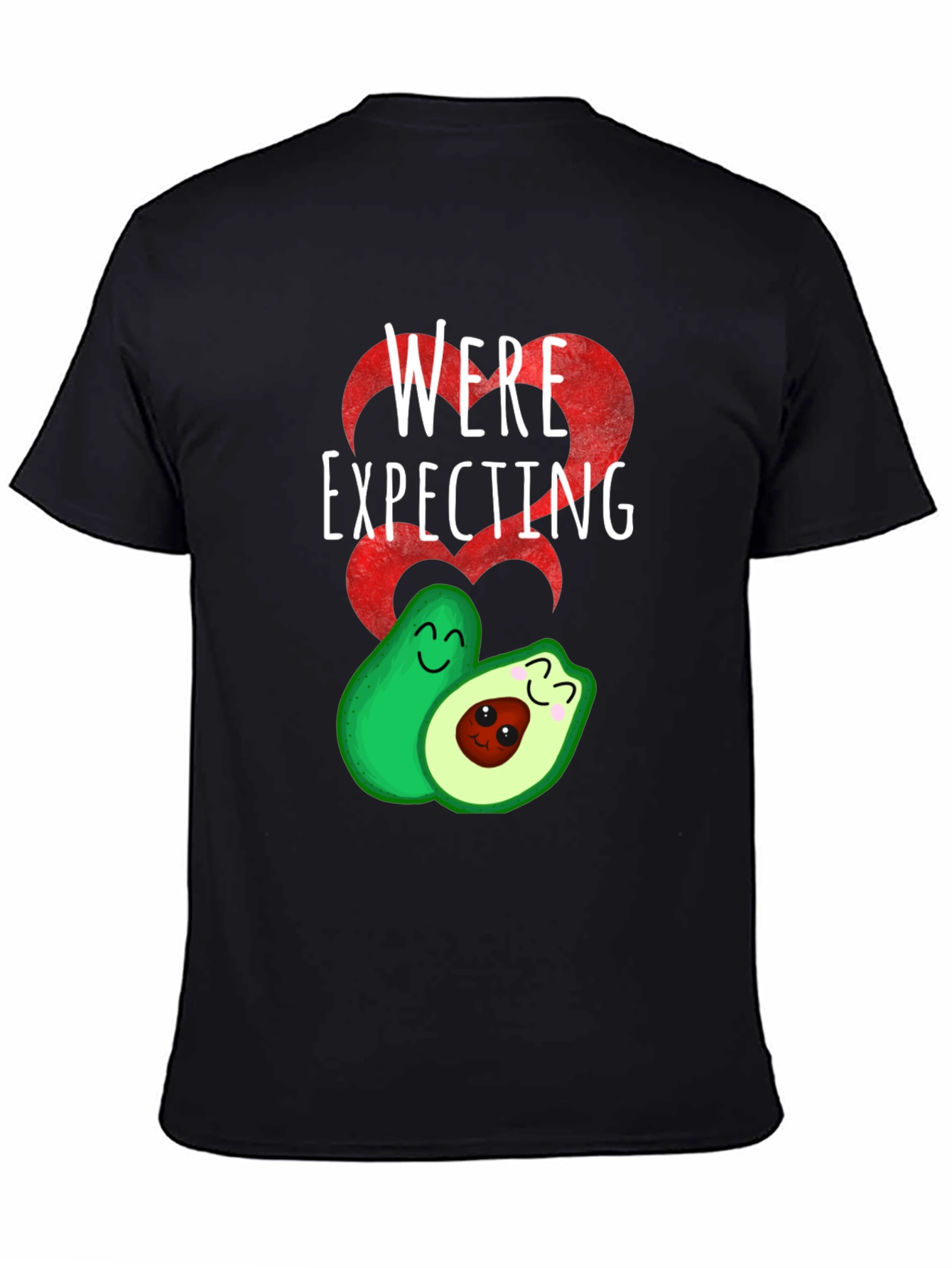 Funny Avocado Pregnancy Announcement T-Shirt
