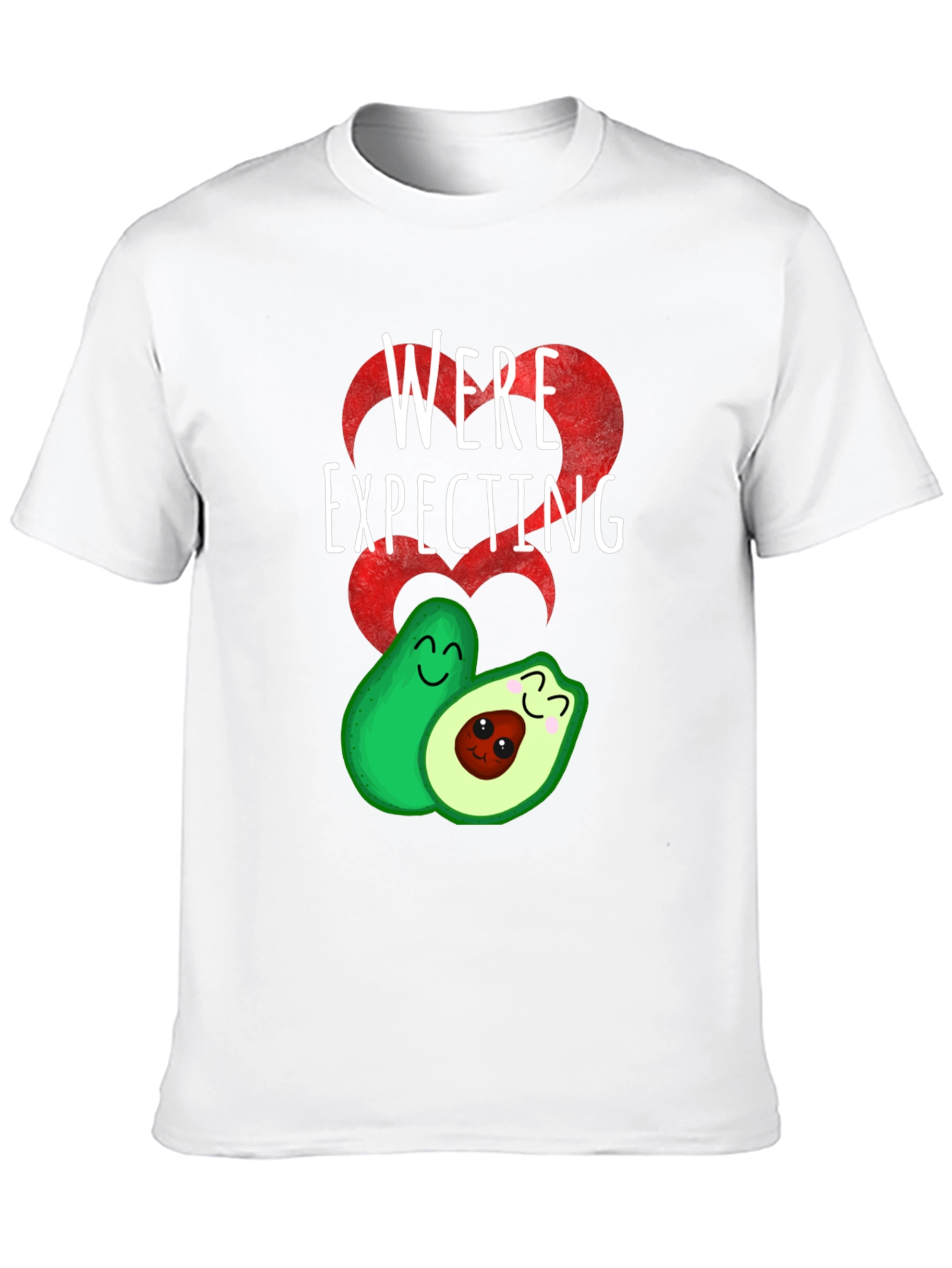 Funny Avocado Pregnancy Announcement T-Shirt