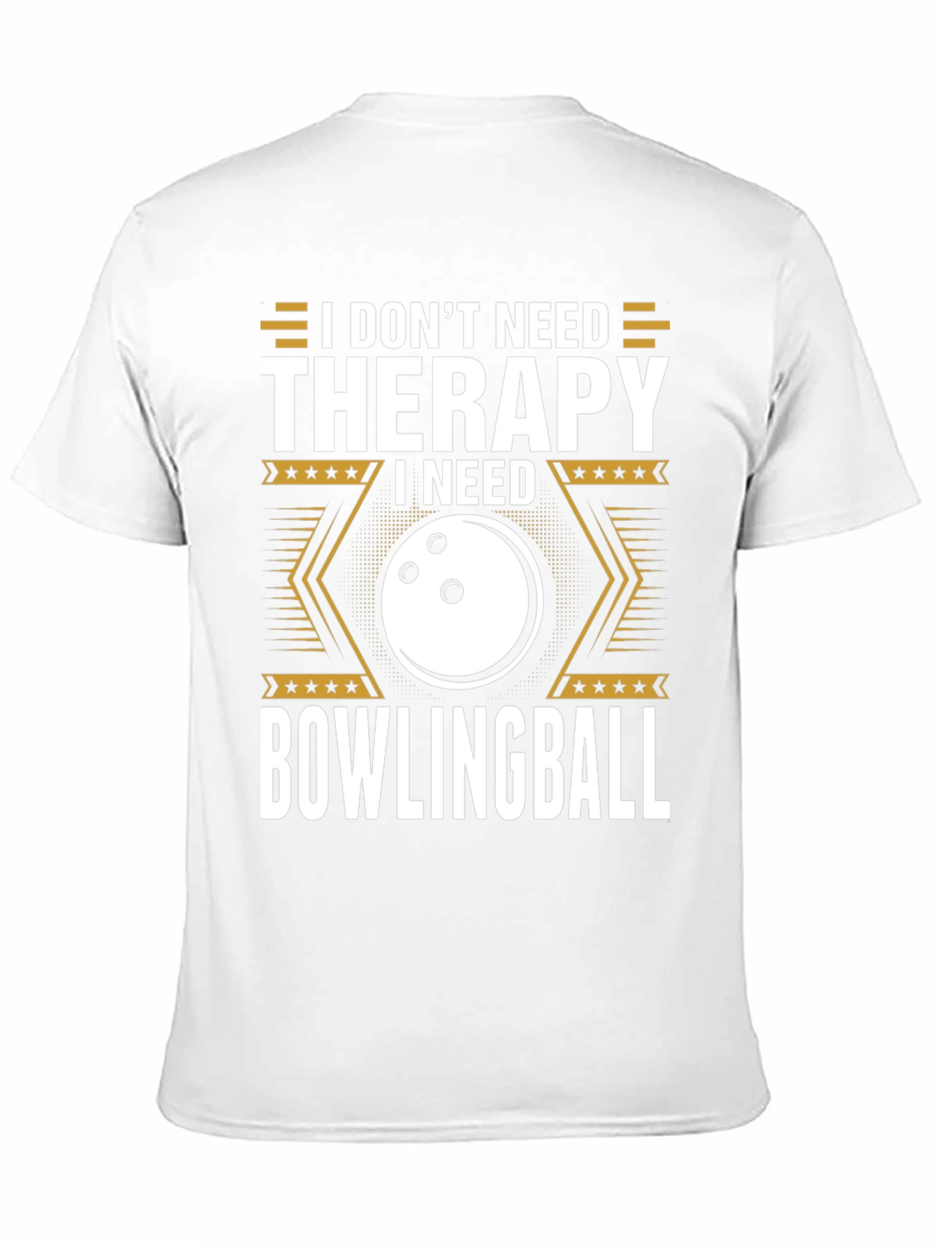 Bowling Therapy T-Shirt - Funny Bowling Gift