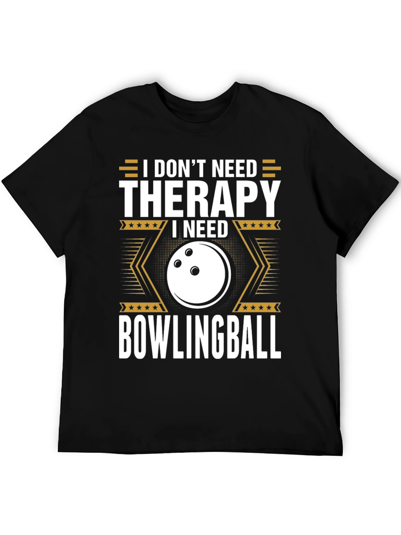 Bowling Therapy T-Shirt - Funny Bowling Gift
