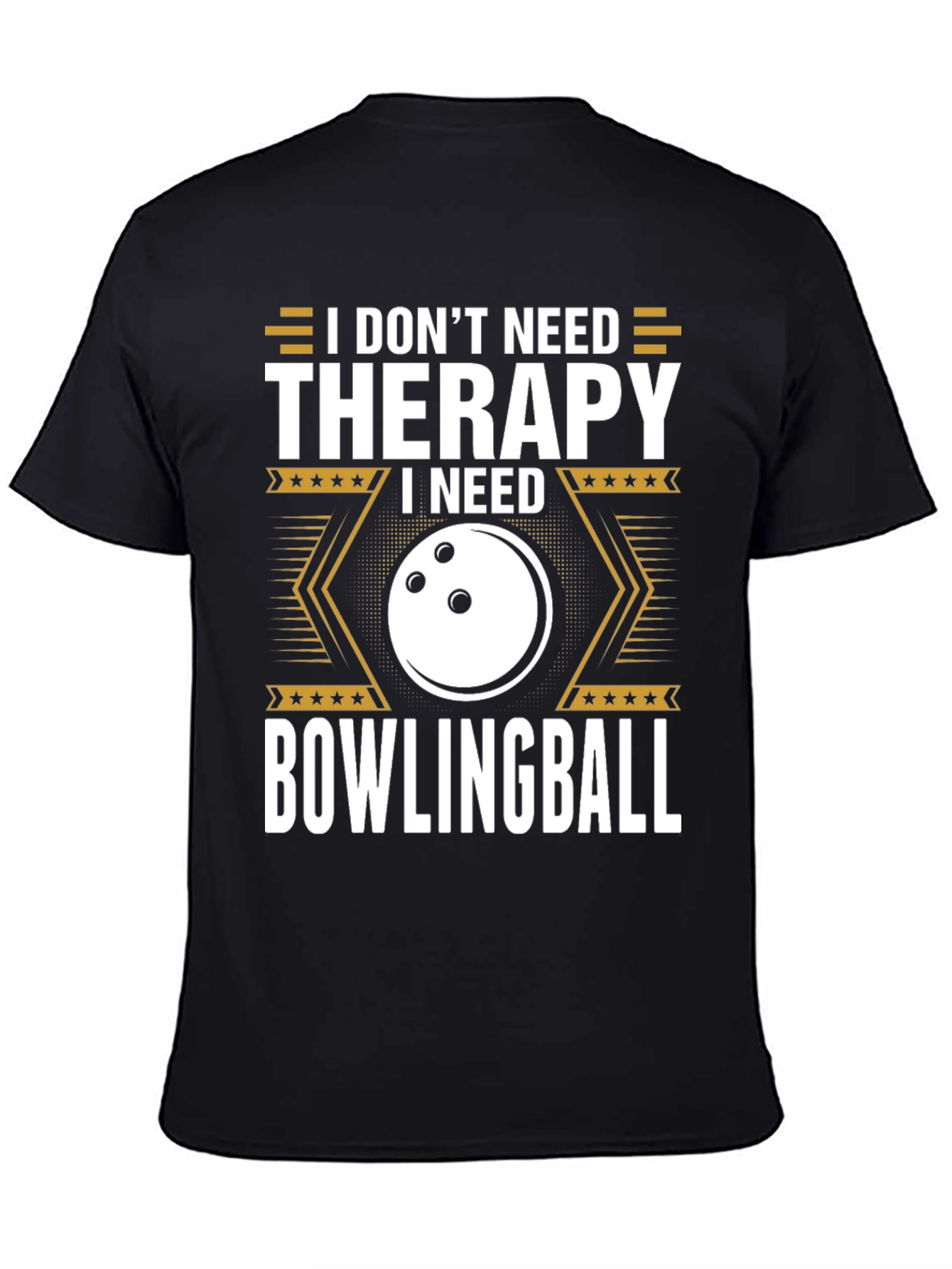 Bowling Therapy T-Shirt - Funny Bowling Gift