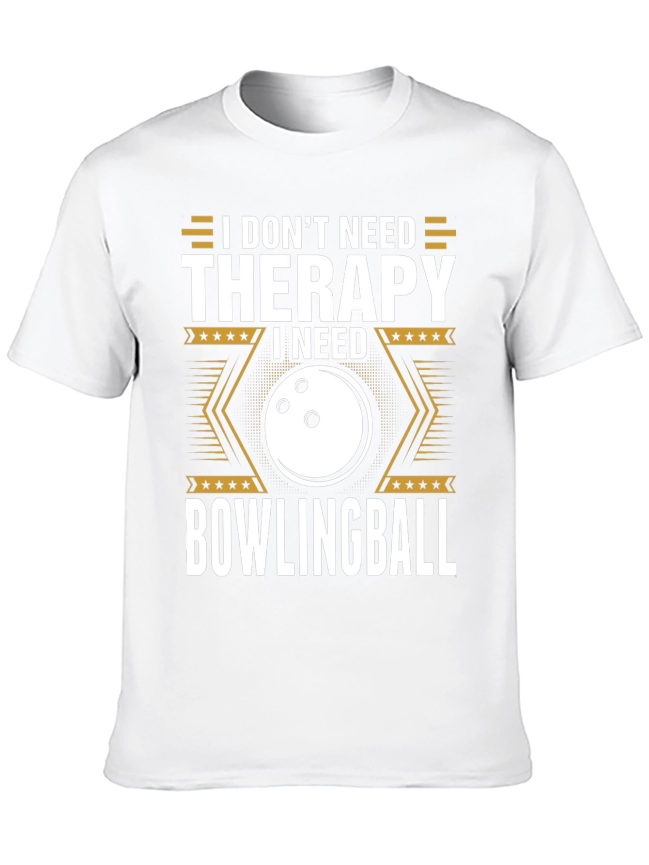 Bowling Therapy T-Shirt - Funny Bowling Gift