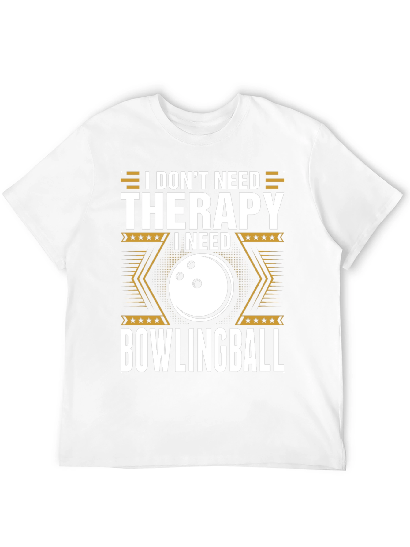 Bowling Therapy T-Shirt - Funny Bowling Gift