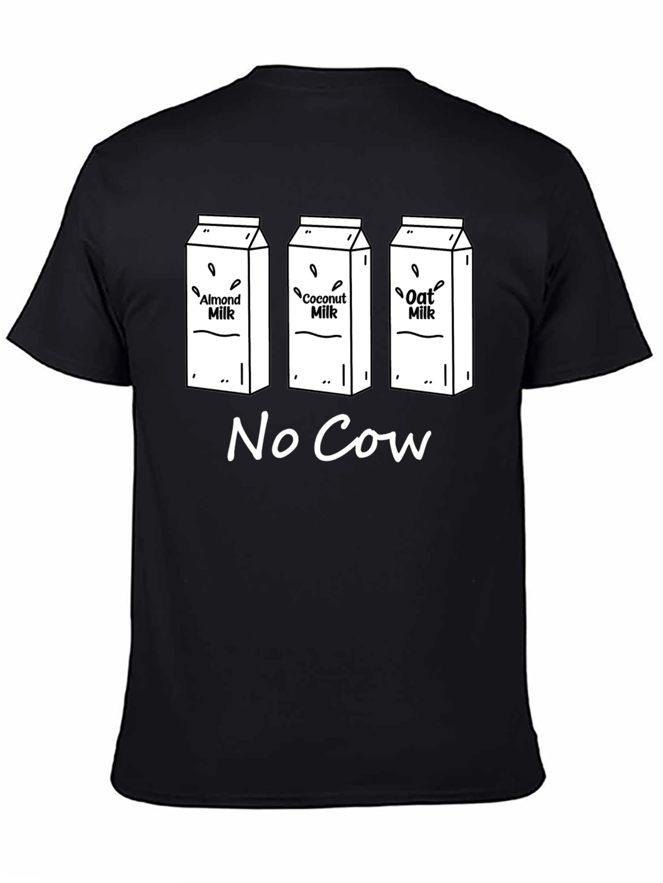 Vegan Milk T-Shirt - No Cow