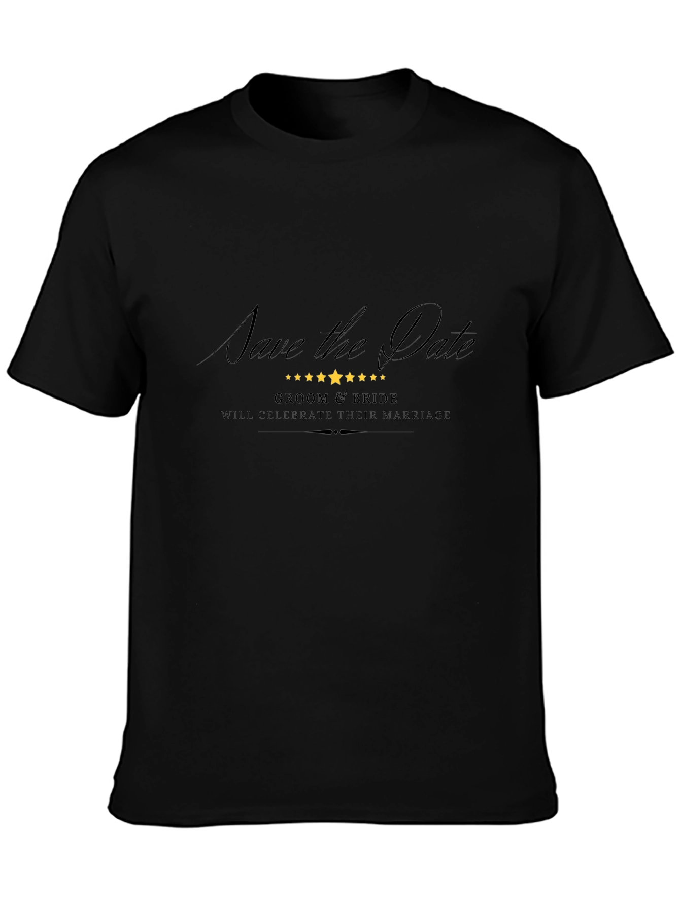 Save the Date Wedding T-Shirt