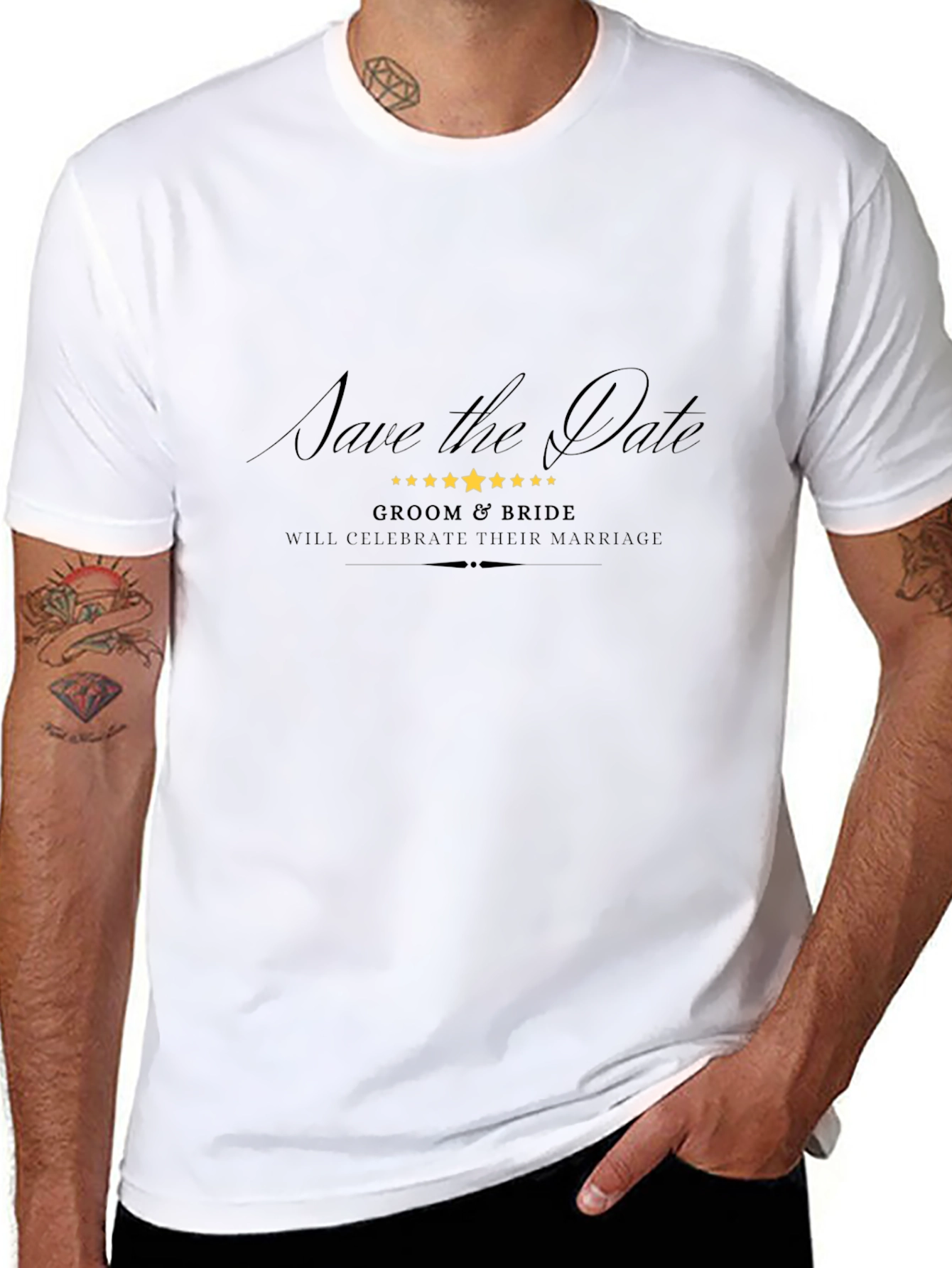 Save the Date Wedding T-Shirt
