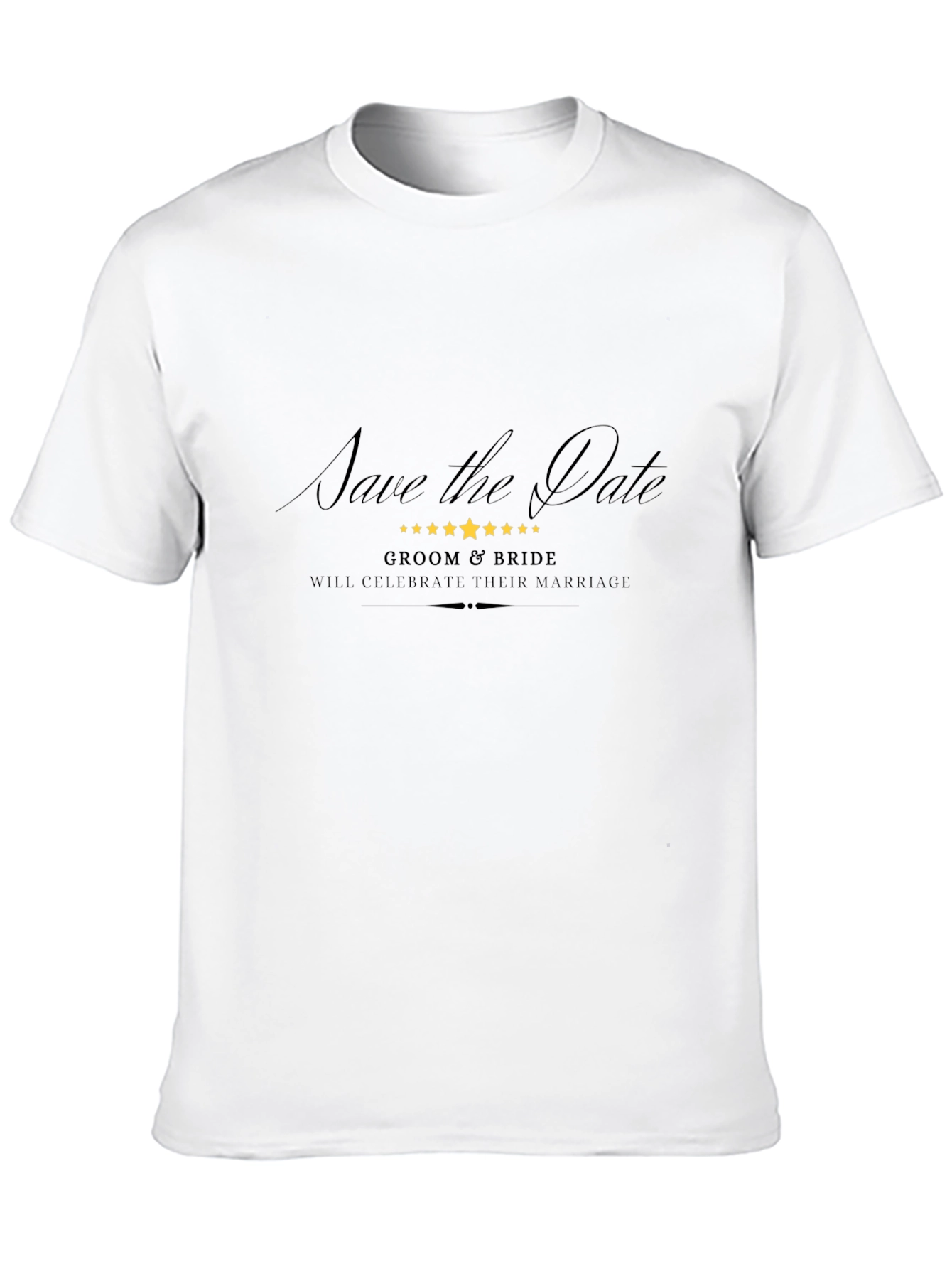 Save the Date Wedding T-Shirt