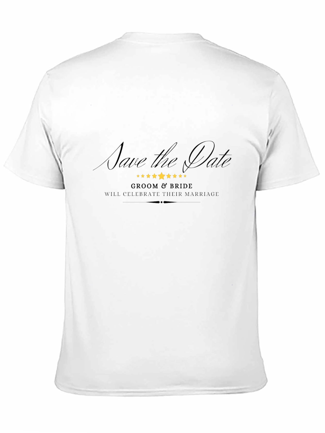 Save the Date Wedding T-Shirt