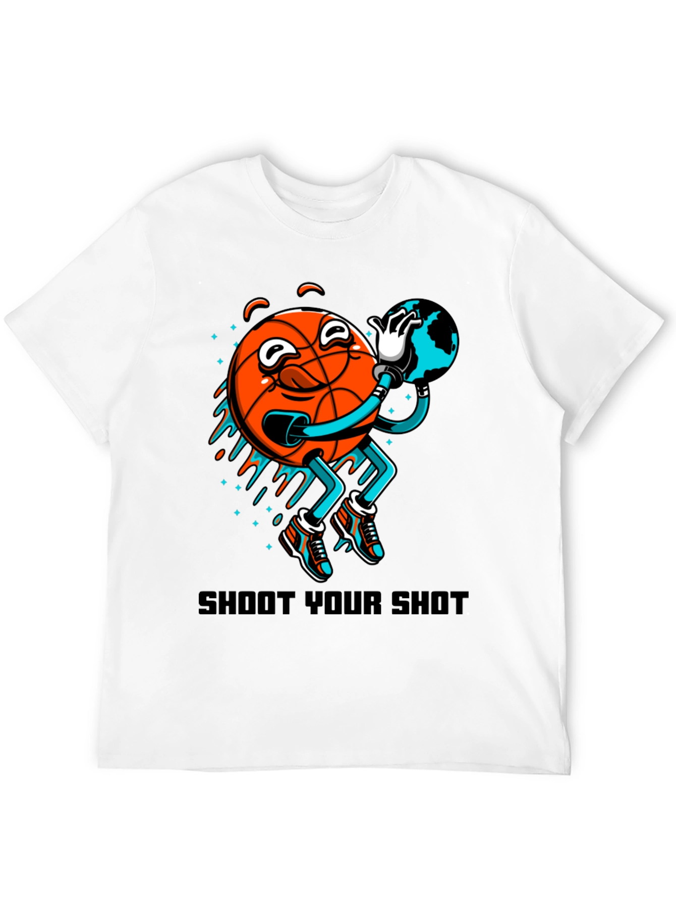 Basketball Shoot Your Shot Graphic Tee