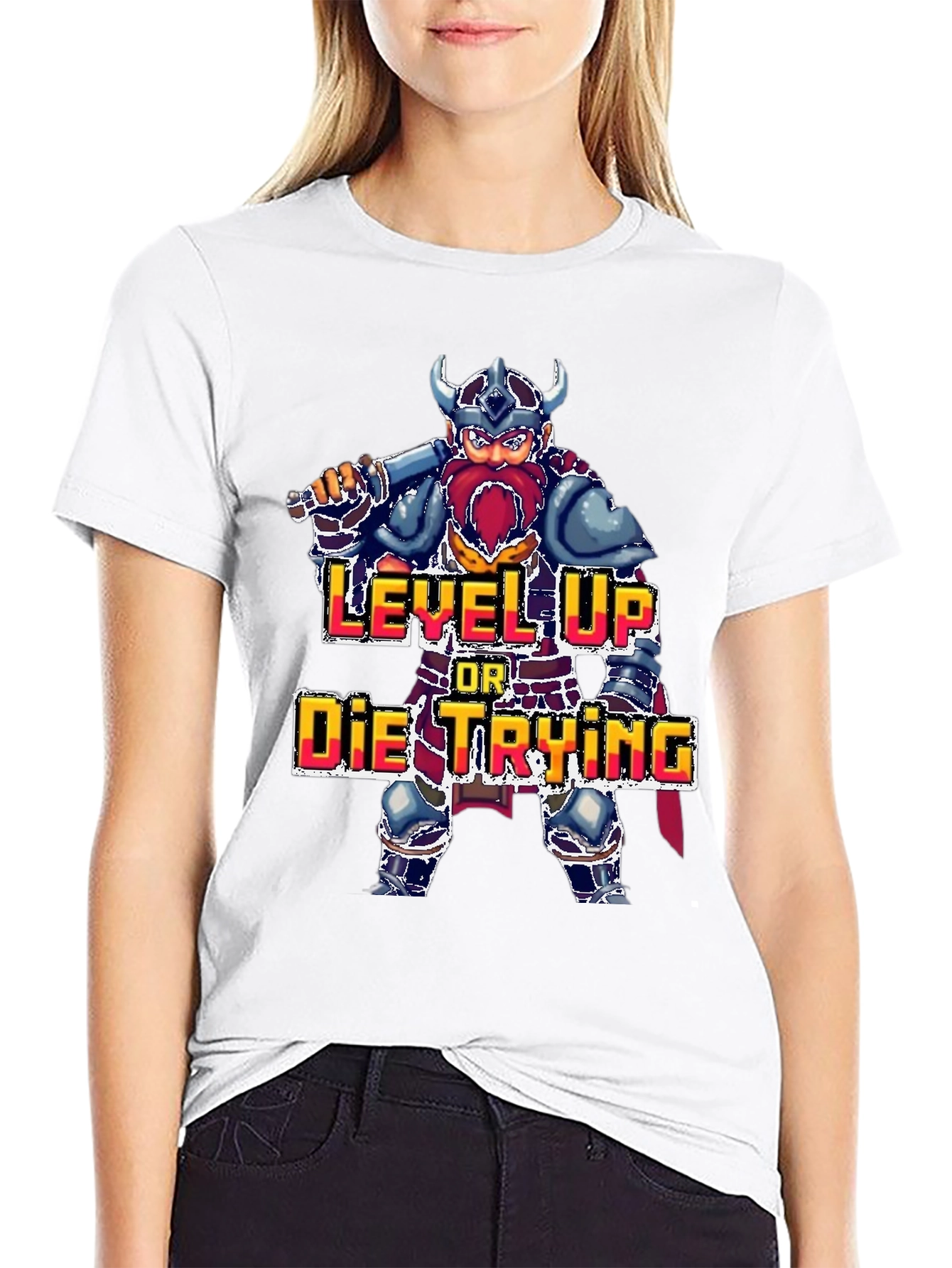 Level Up Or Die Trying Gaming T-Shirt