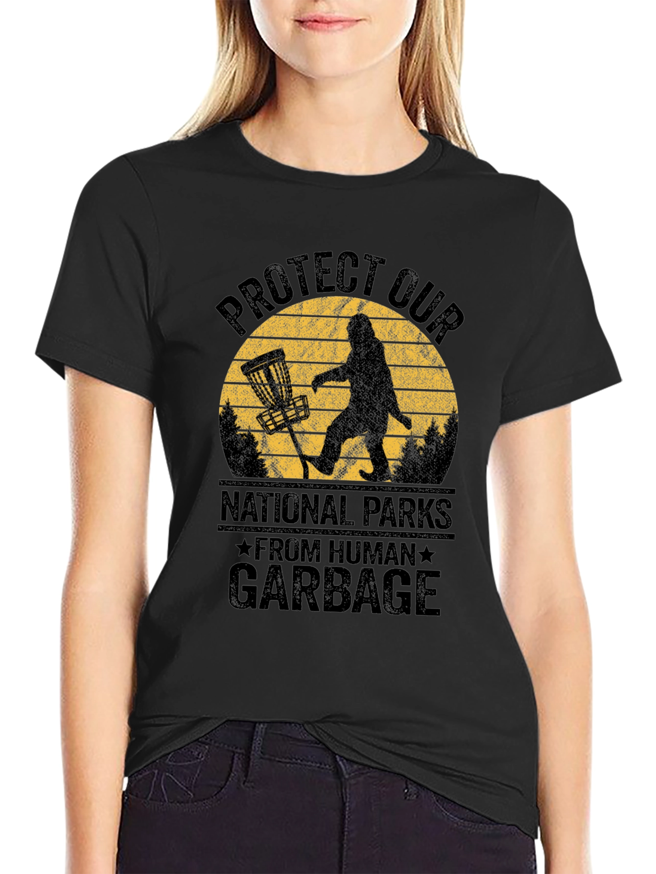 Protect Parks T-Shirt - Bigfoot Design