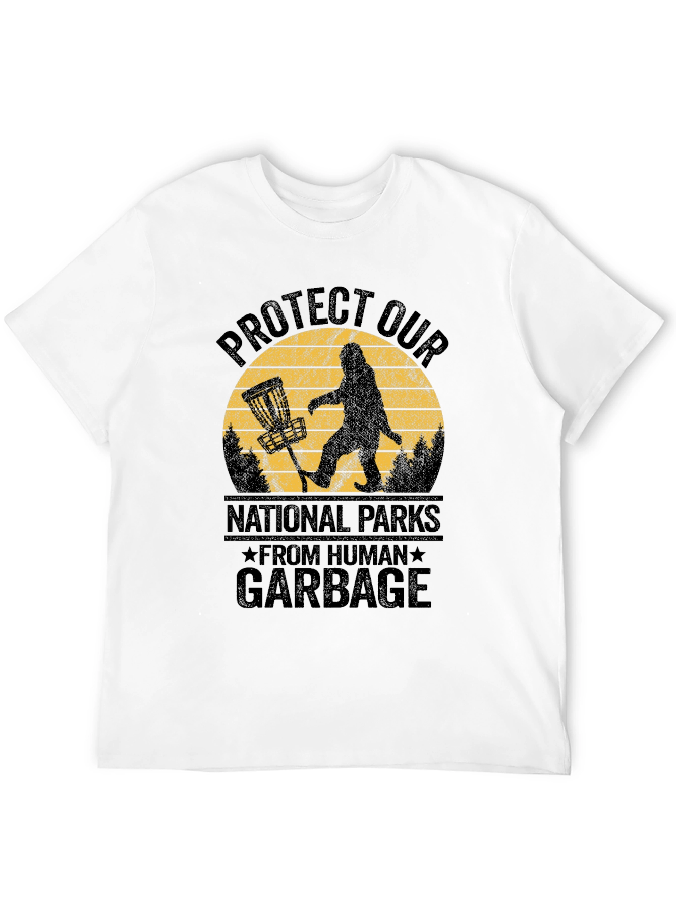 Protect Parks T-Shirt - Bigfoot Design