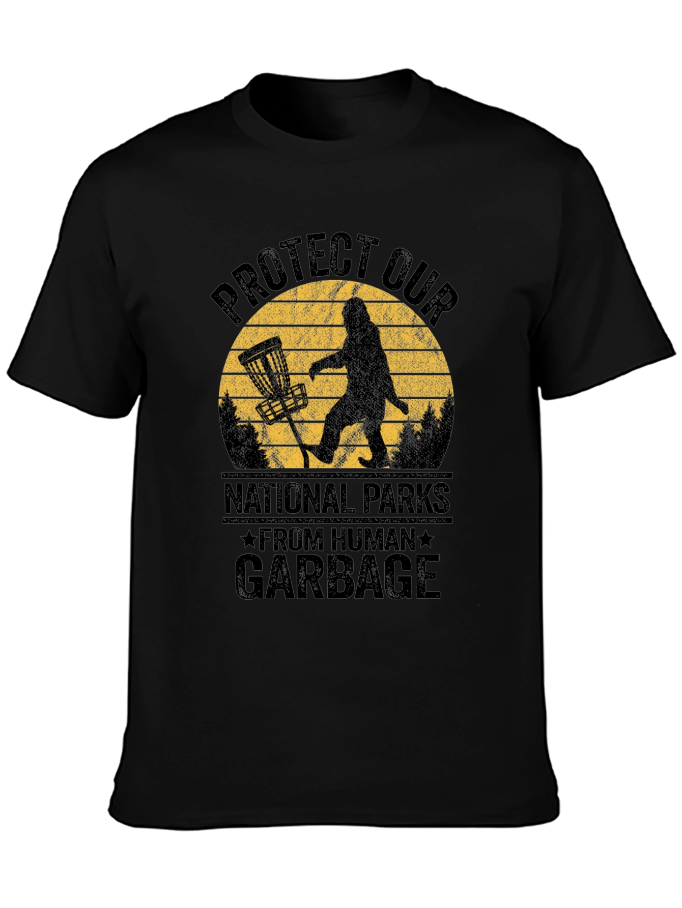 Protect Parks T-Shirt - Bigfoot Design