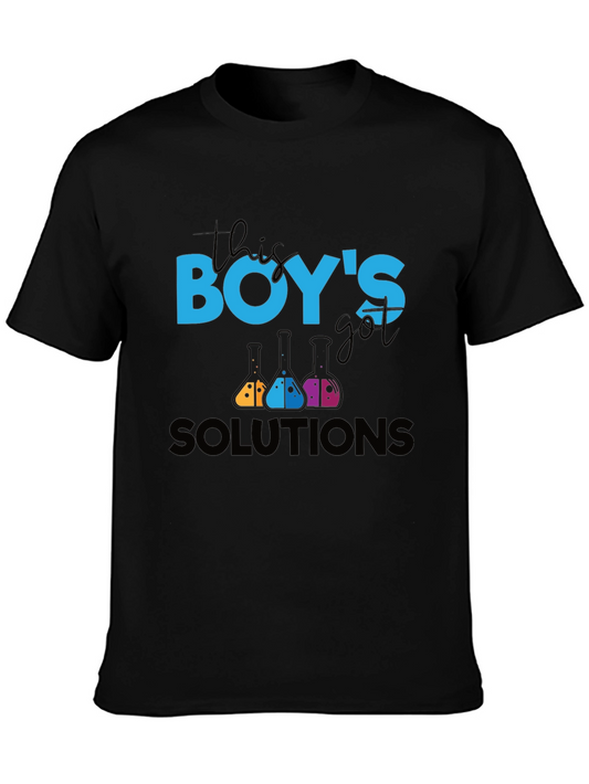 Boys Got Solutions Science T-Shirt