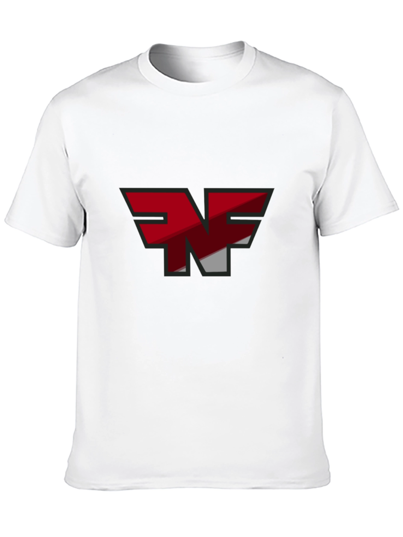 Black T-Shirt with Graphic Logo