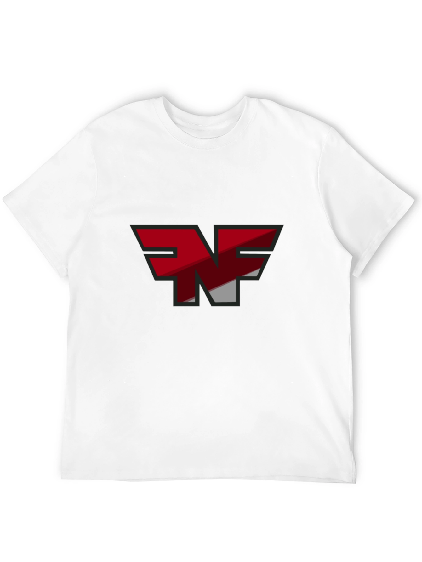 Black T-Shirt with Graphic Logo