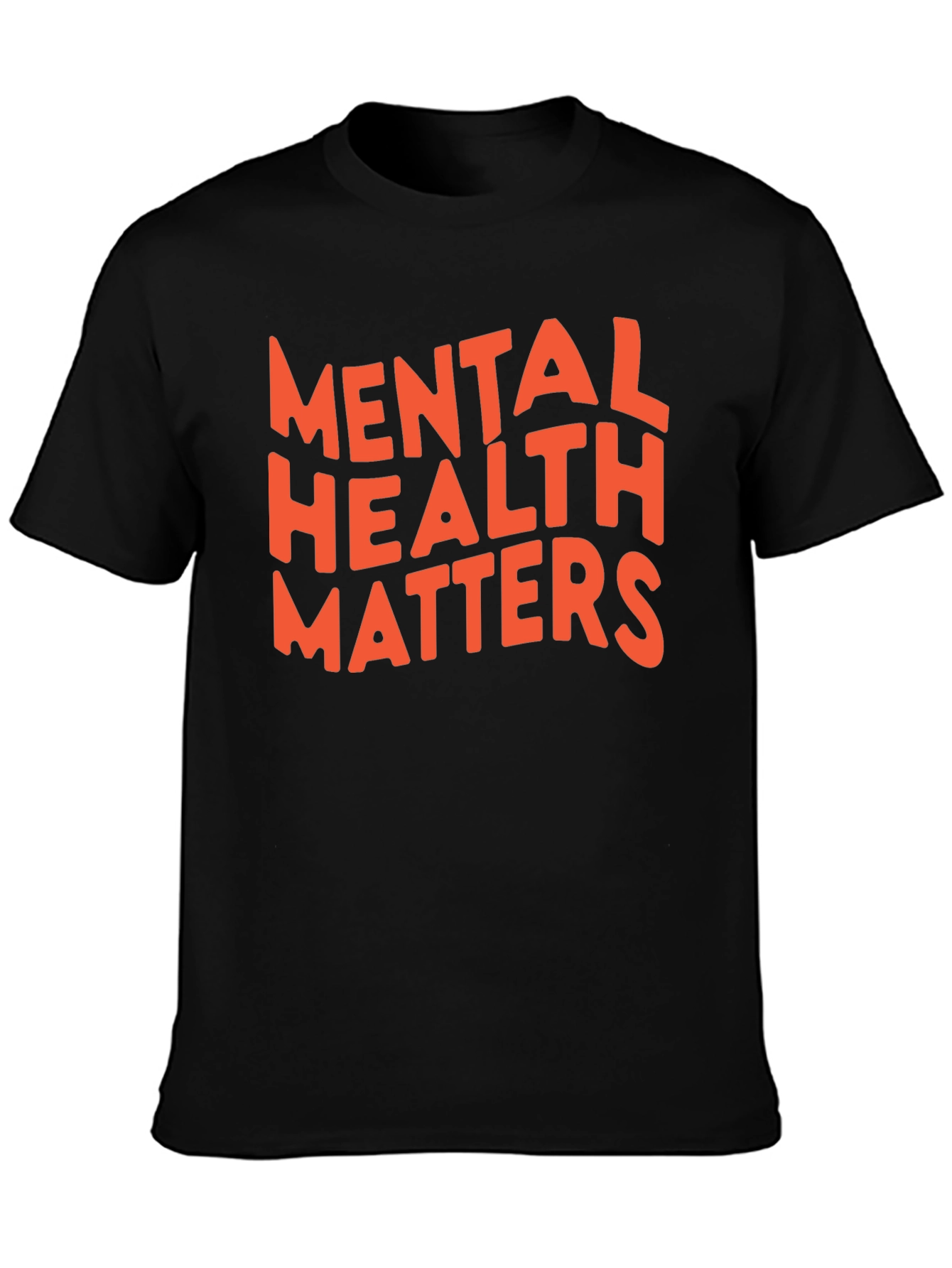 Mental Health Matters Graphic Tee - Black