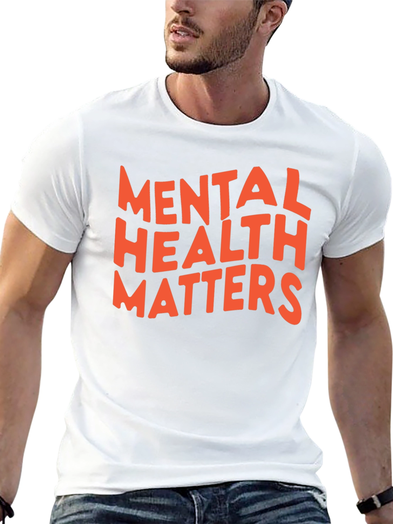 Mental Health Matters Graphic Tee - Black