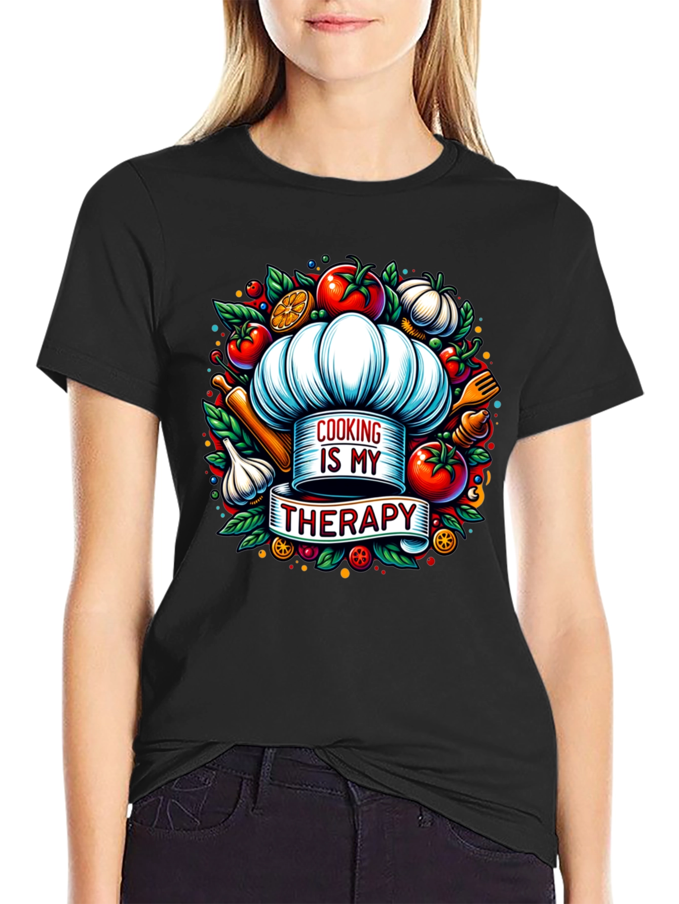 Cooking is my Therapy T-Shirt