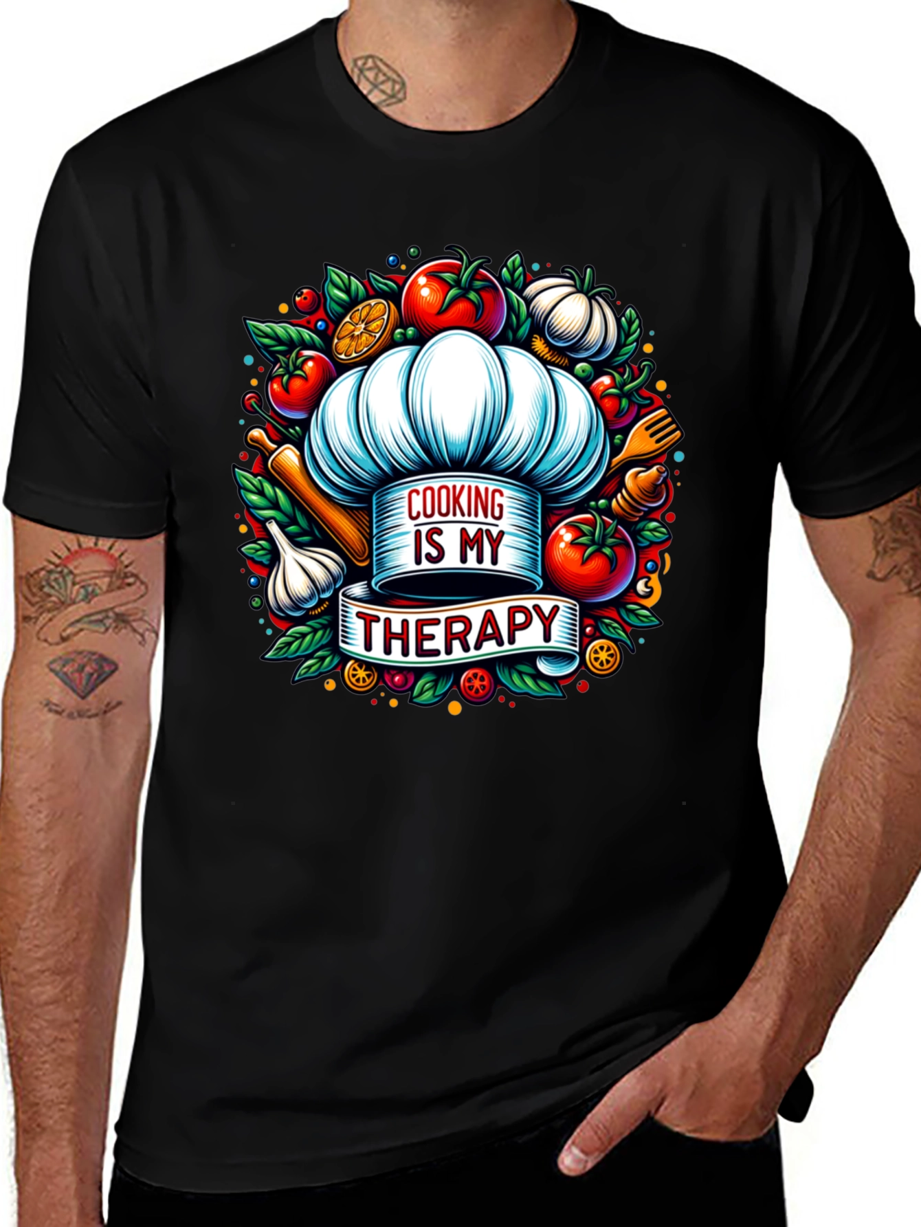 Cooking is my Therapy T-Shirt
