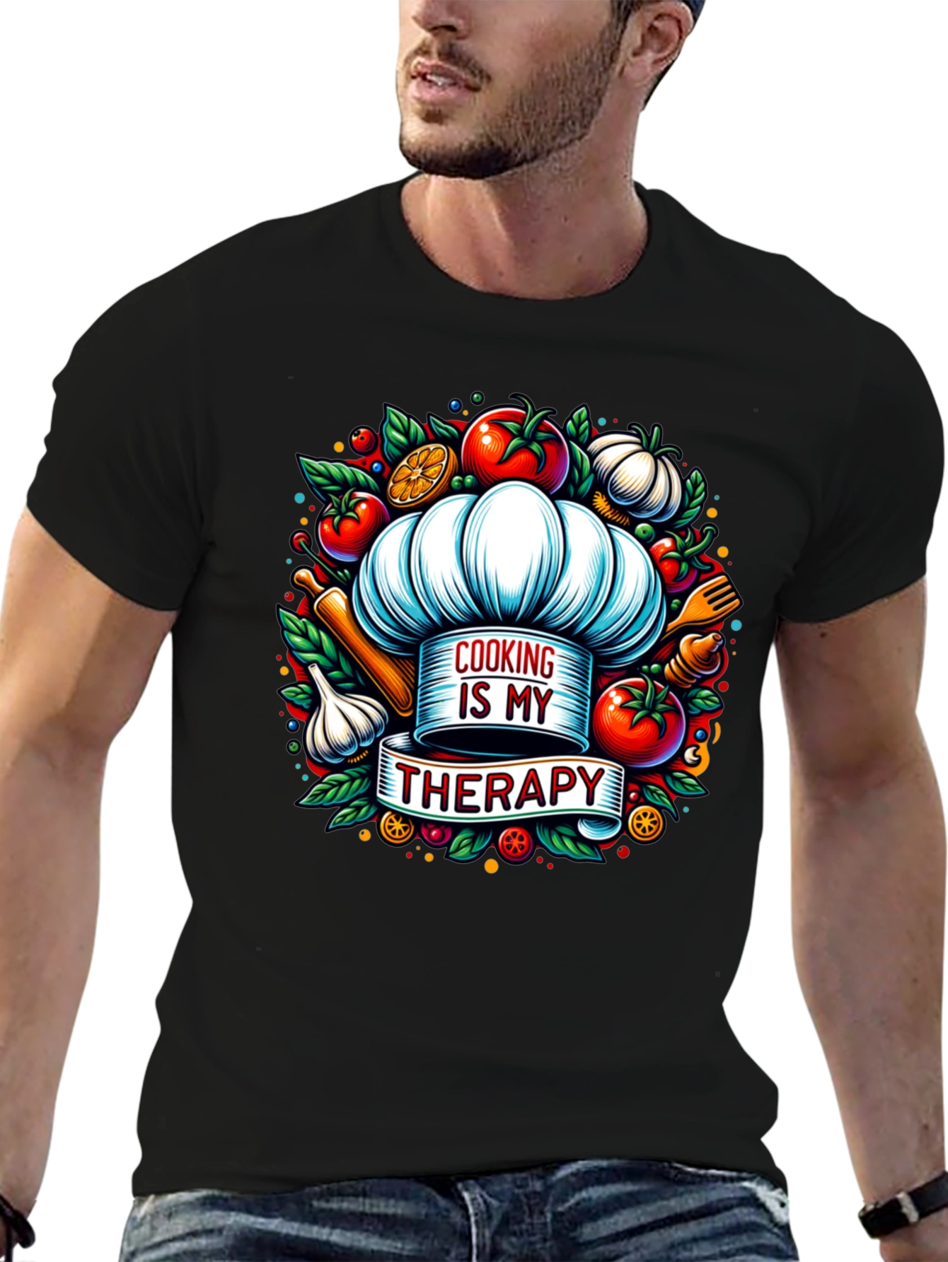 Cooking is my Therapy T-Shirt