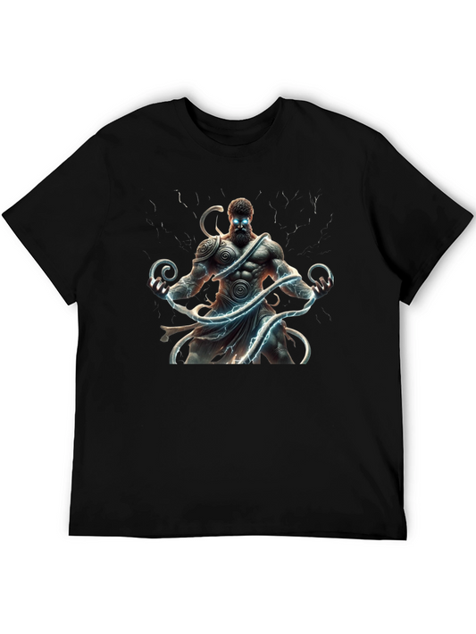 Zeus Graphic Tee - Mythical Power T-Shirt