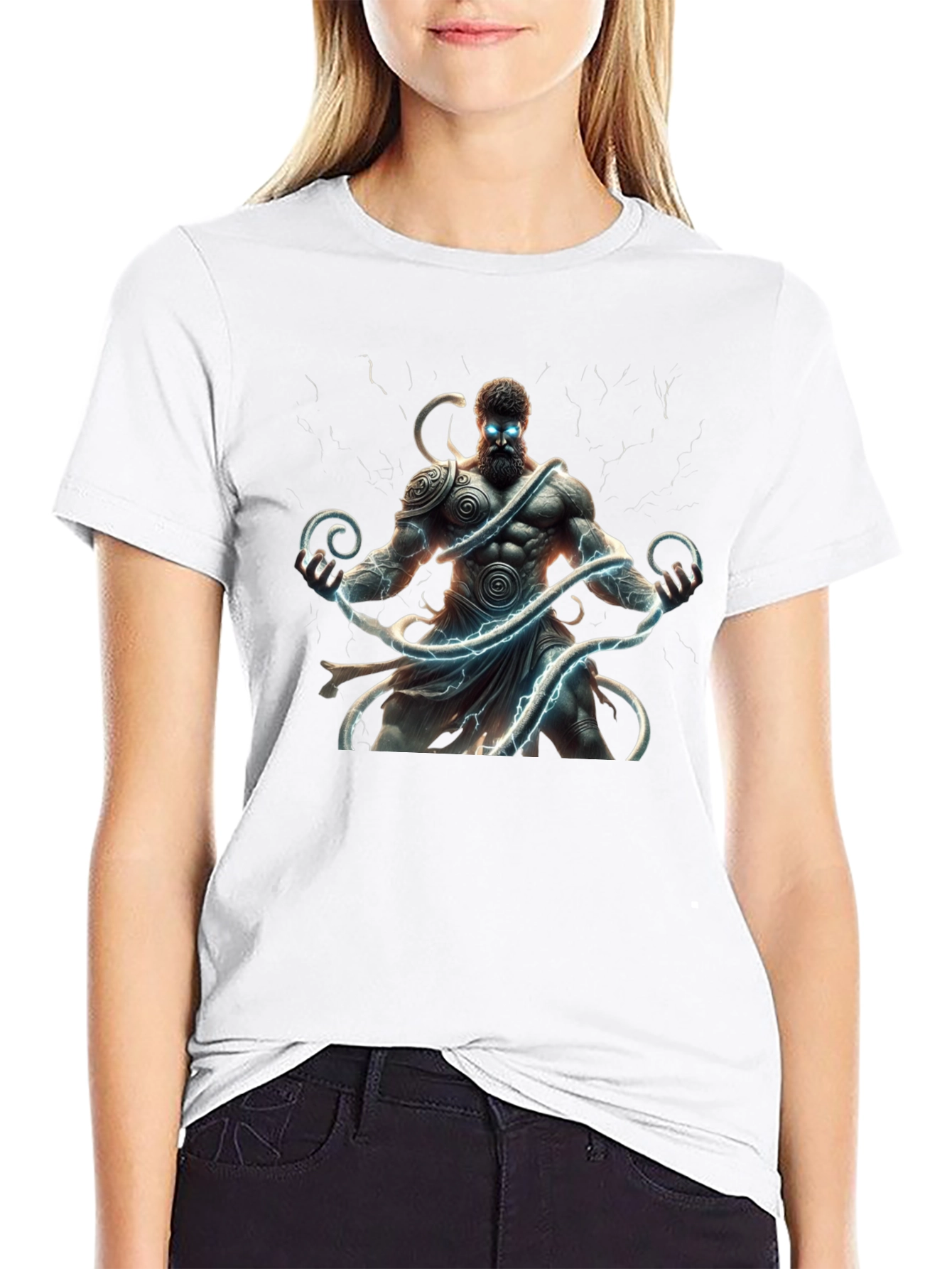 Zeus Graphic Tee - Mythical Power T-Shirt