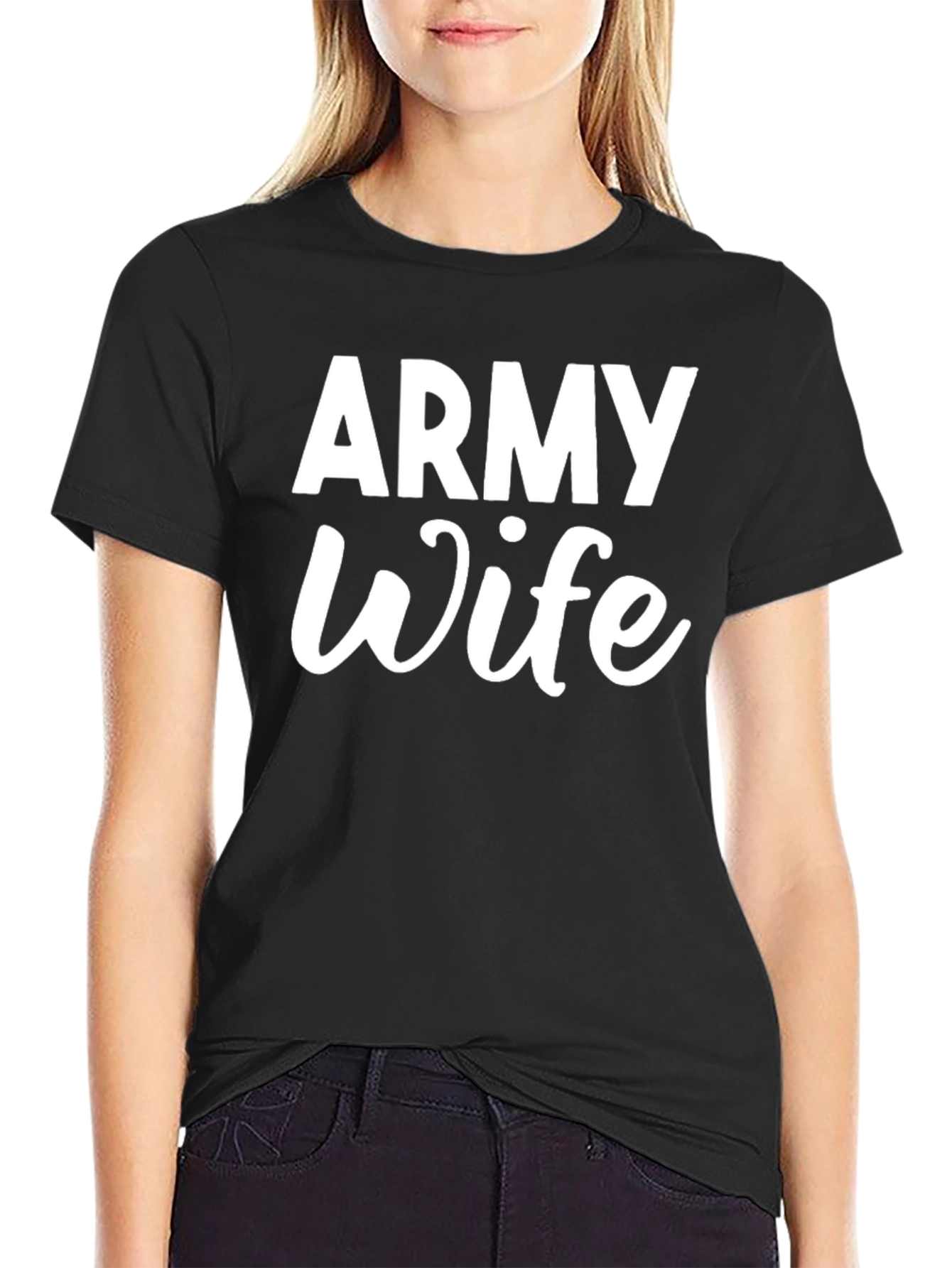 Army Wife T-Shirt - Military Spouse Pride