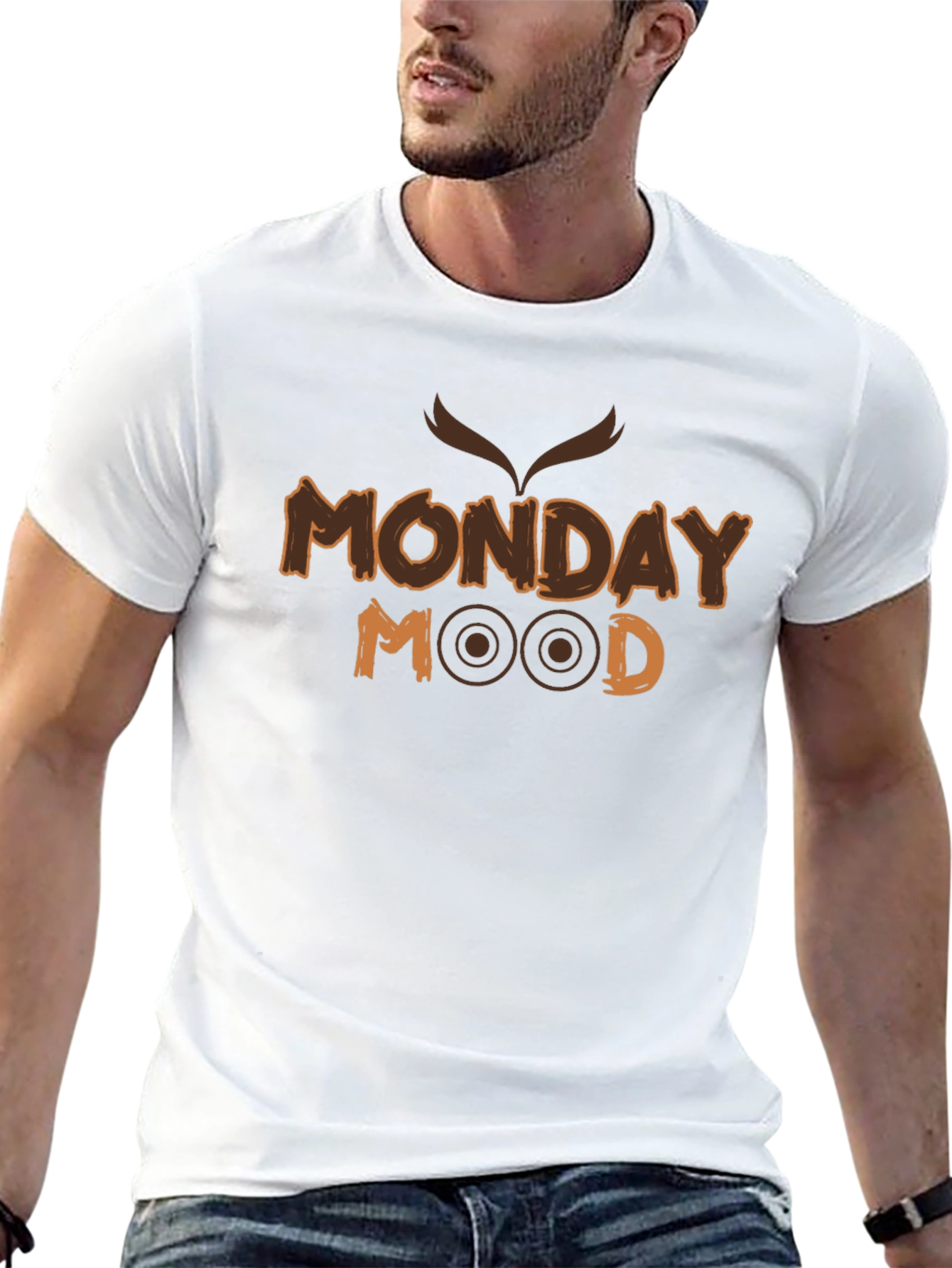 Monday Mood Graphic Tee - Relaxed Fit