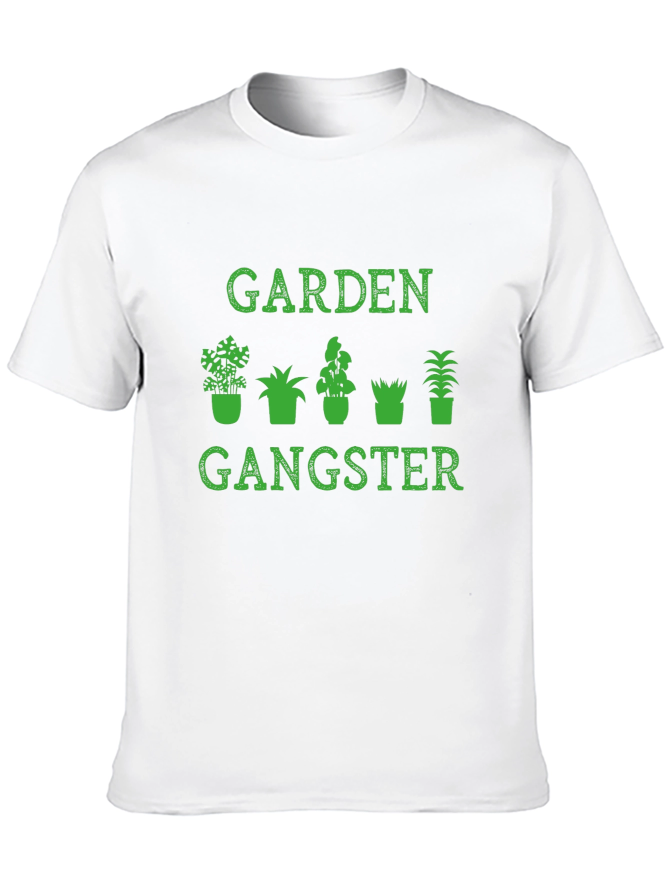 Garden Gangster Graphic Tee - Black