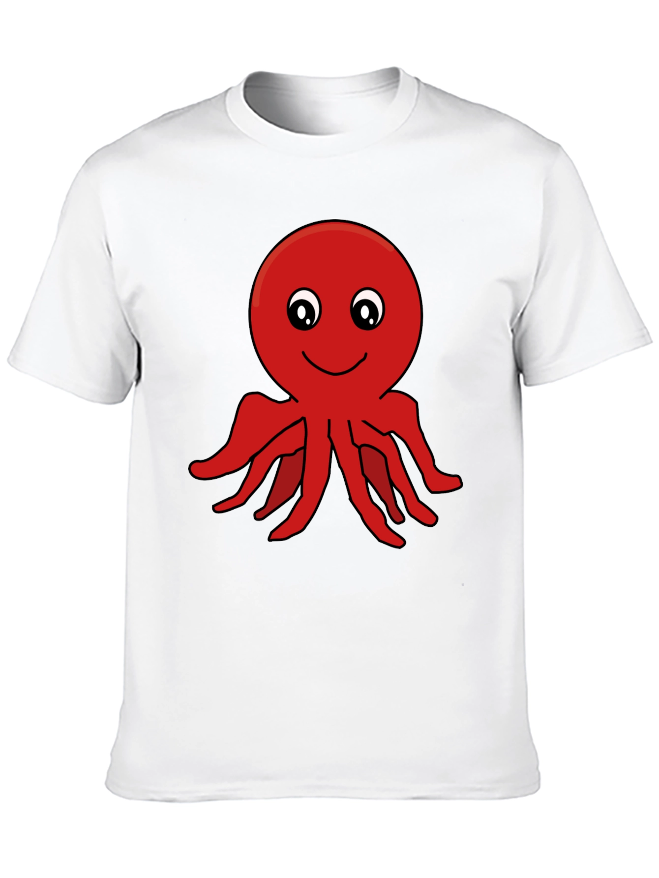 Octopus Graphic Black T-Shirt