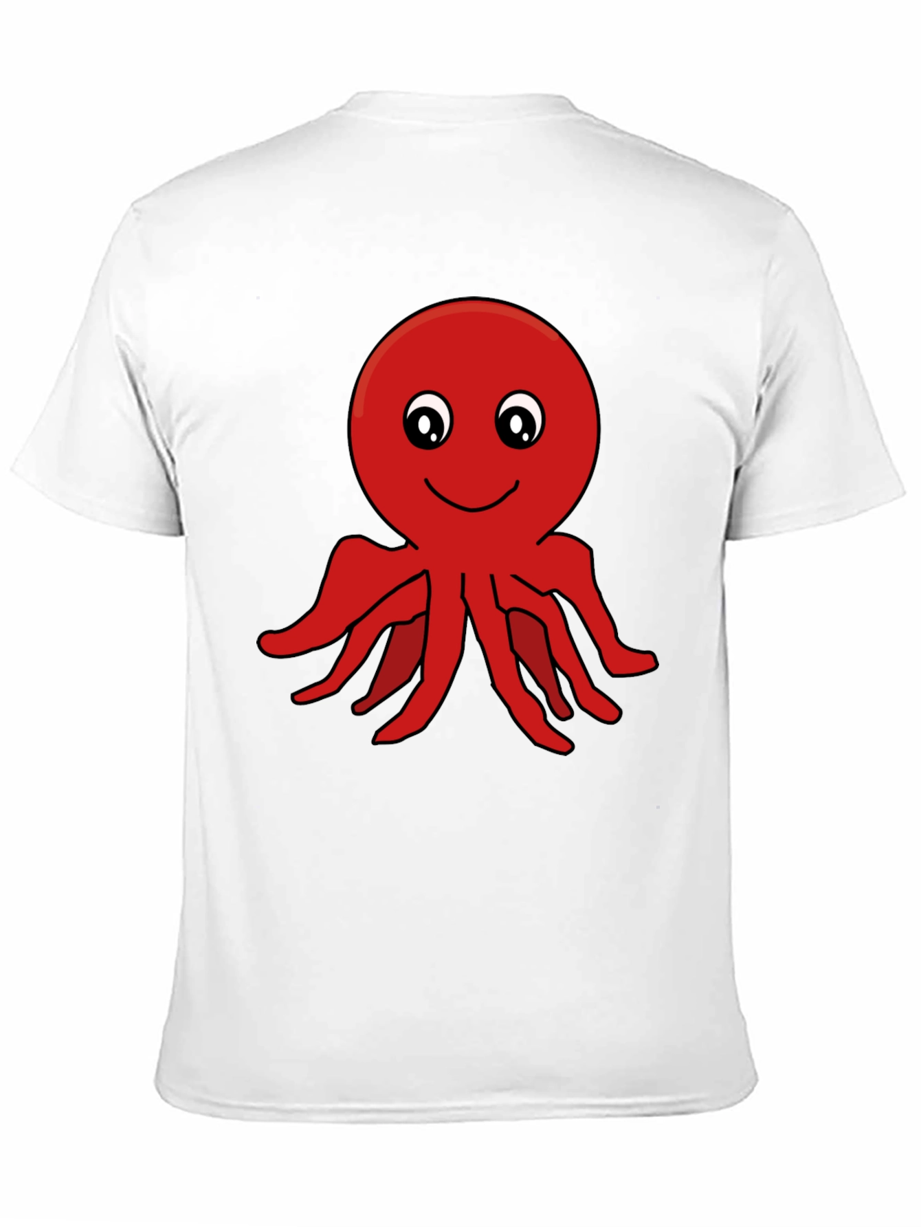Octopus Graphic Black T-Shirt