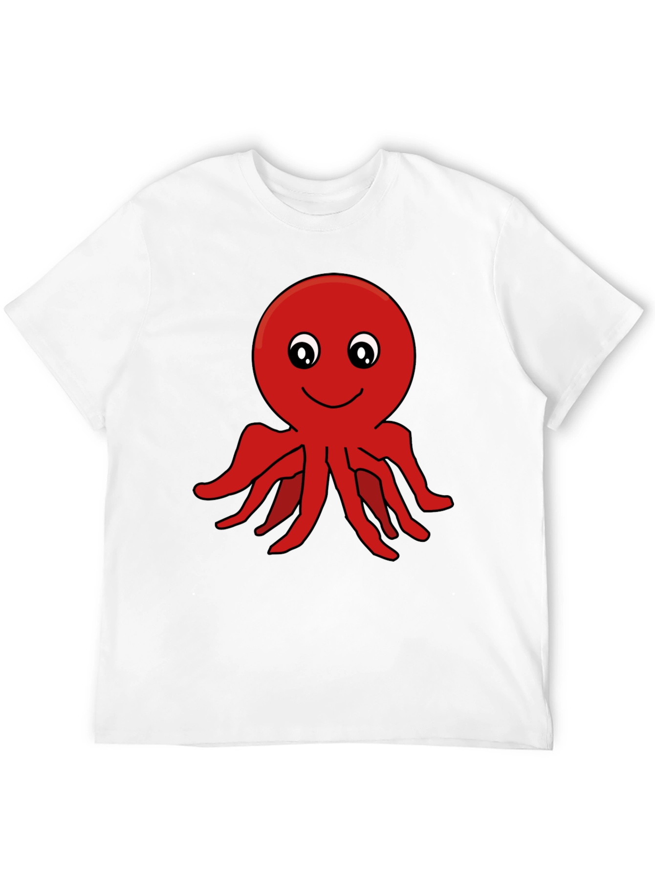 Octopus Graphic Black T-Shirt