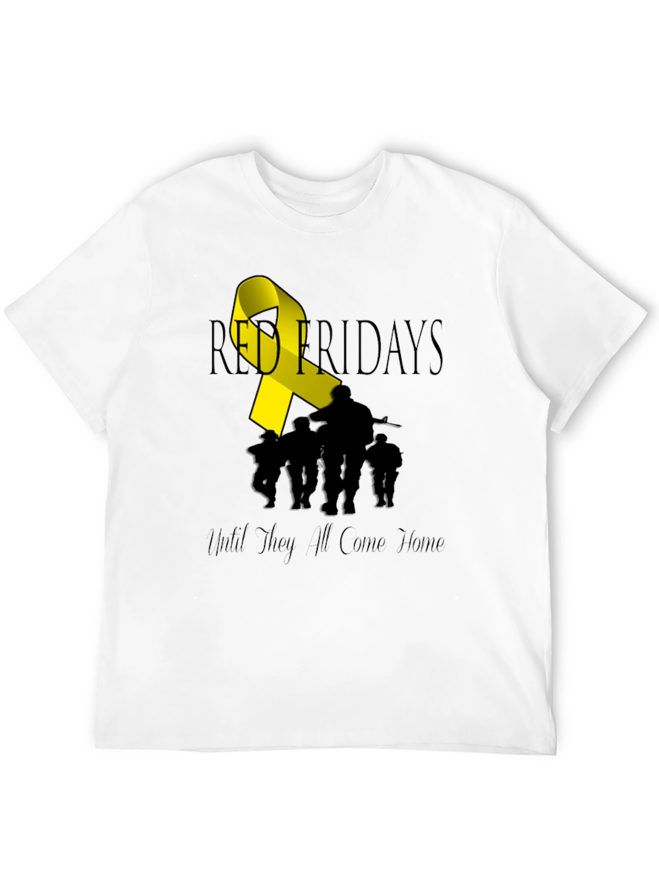 RED Fridays Until They All Come Home T-Shirt