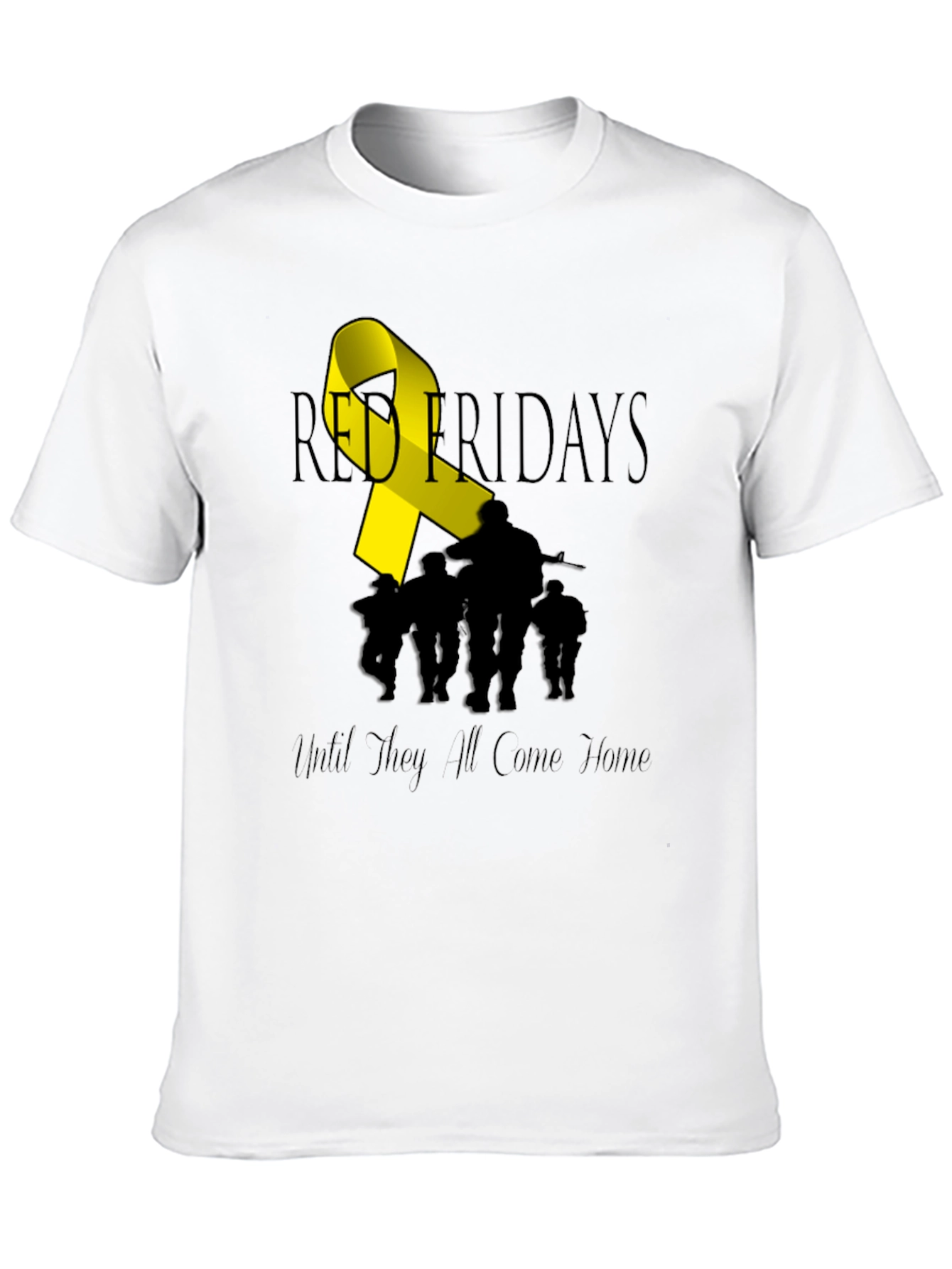 RED Fridays Until They All Come Home T-Shirt